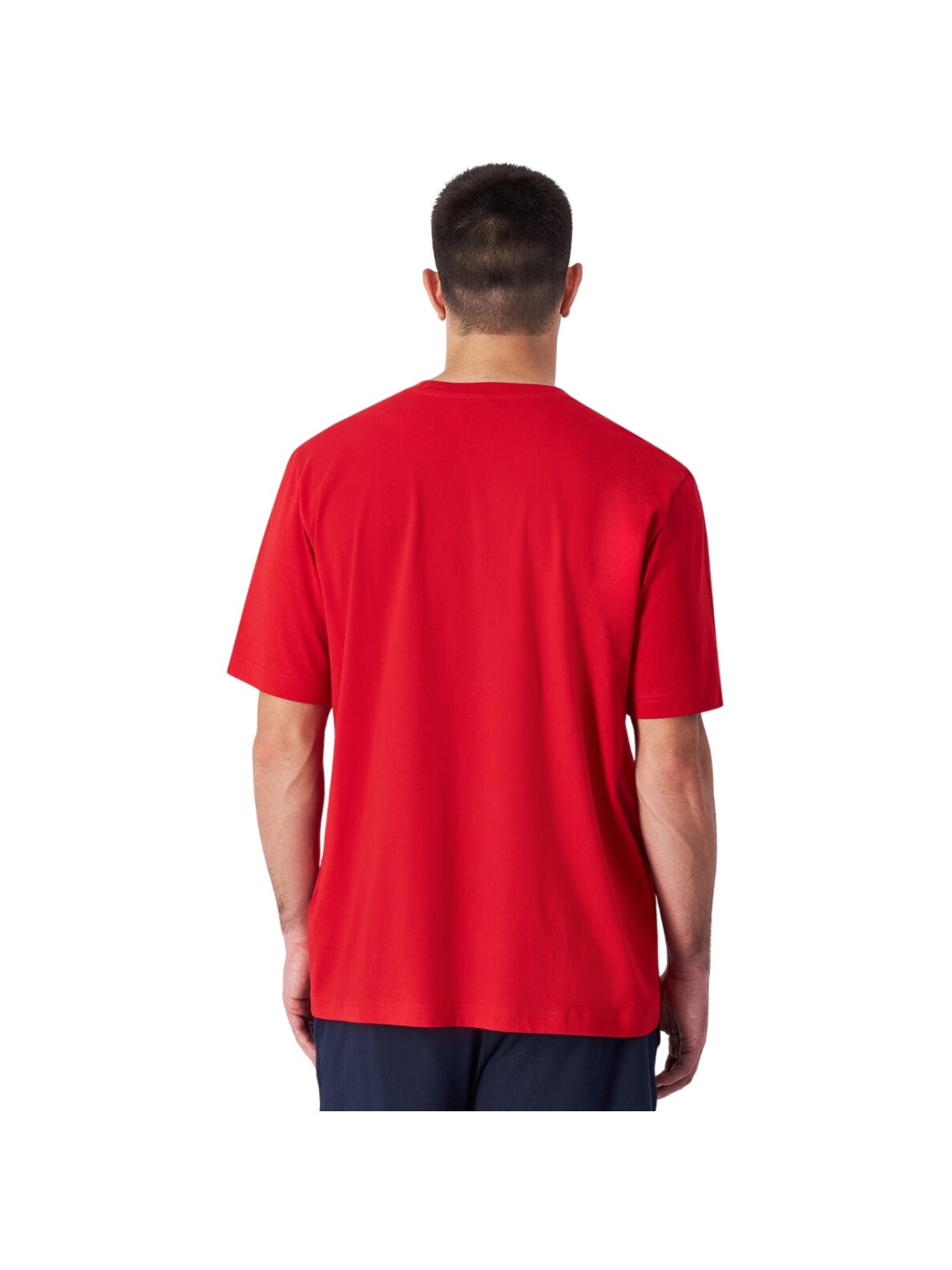 Champion SS Tee vyriški marškiniai raudoni 220256 RS054 2 Champion SS Tee vyriški marškiniai raudoni 220256 RS054 2