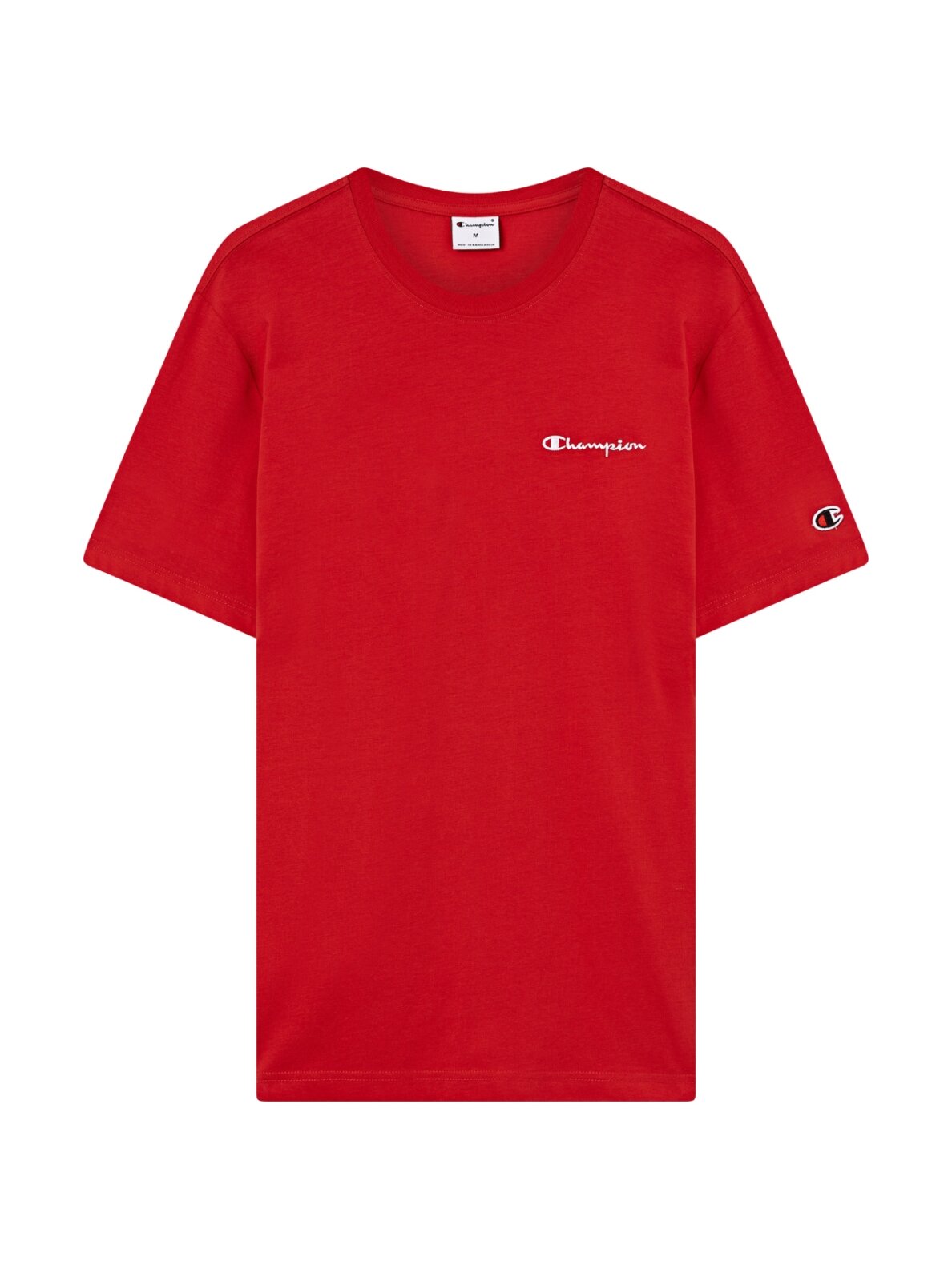 Vyriški marškiniai Champion SS Tee red 221798 RS067 1 Vyriški marškiniai Champion SS Tee red 221798 RS067 1