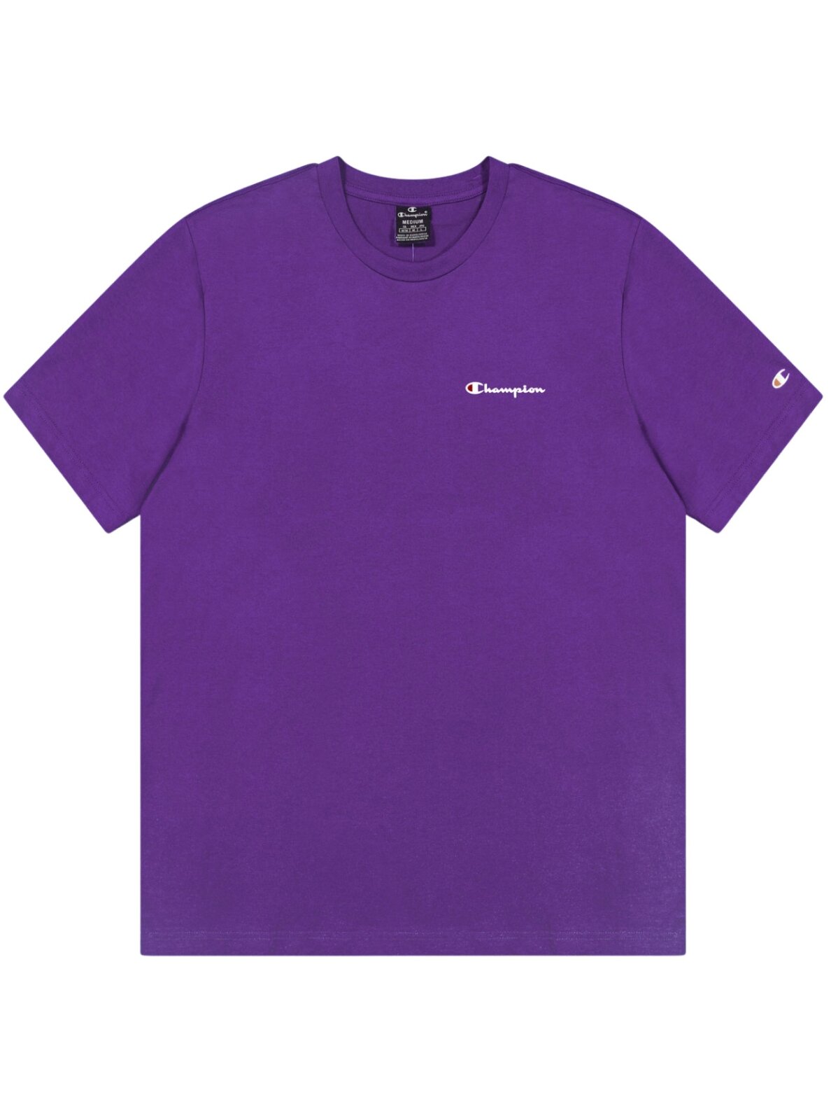 Vyriški marškiniai Champion SS Tee violetinė 220264 VS025 Vyriški marškiniai Champion SS Tee violetinė 220264 VS025