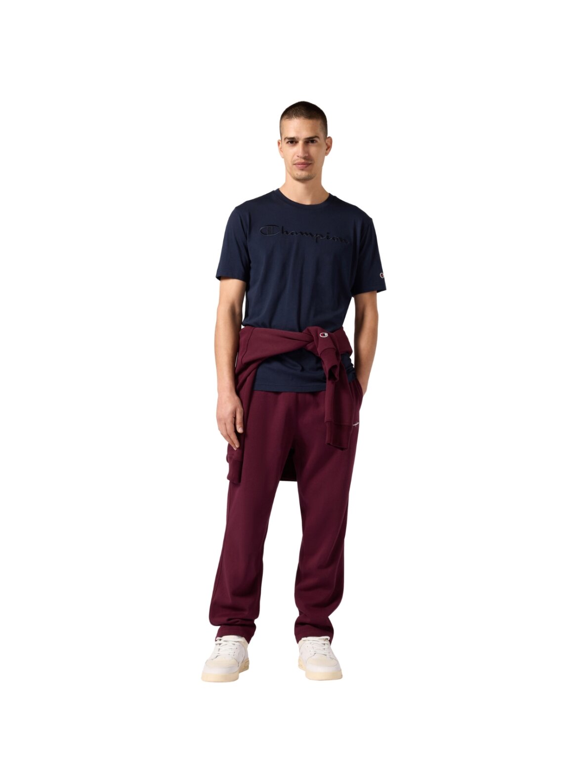 Champion SS Tee vyriški marškiniai, tamsiai mėlyni 220273 BS501 5