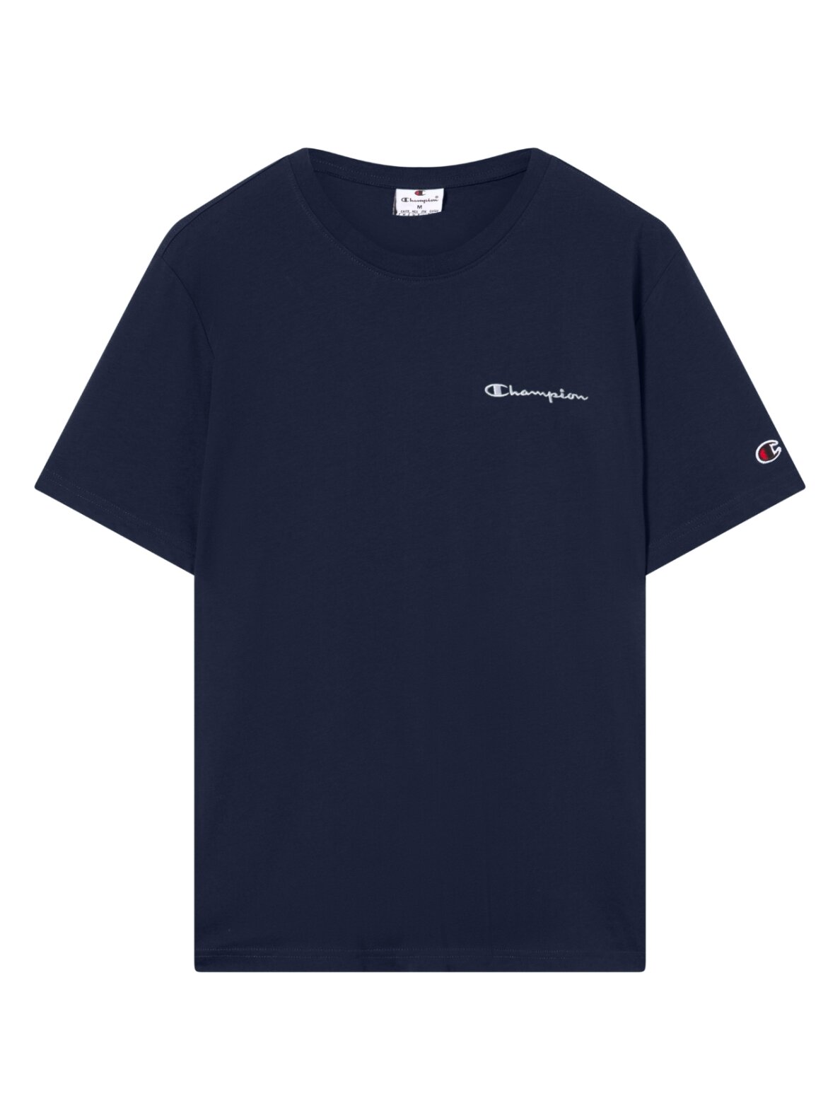 Champion SS Tee vyriški marškiniai, tamsiai mėlyni 221798 BS501 1 Champion SS Tee vyriški marškiniai, tamsiai mėlyni 221798 BS501 1