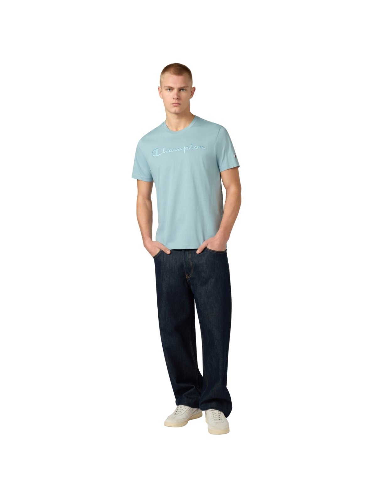 Vyrų čempiono SS Tee mėlyna 220273 BS221 4 Vyrų čempiono SS Tee mėlyna 220273 BS221 4