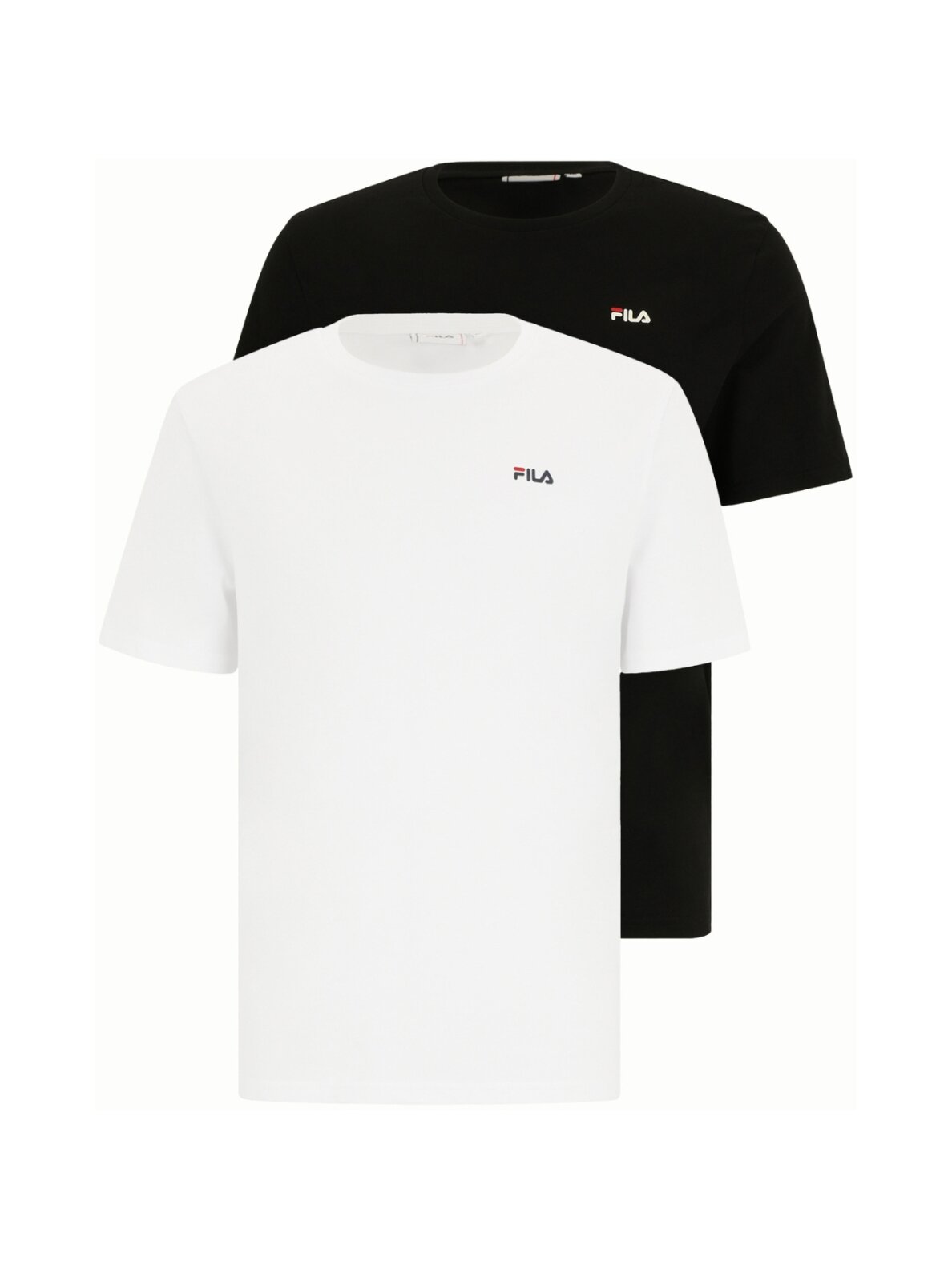 Fila Brod vyriški marškiniai 2 pak. balti, juodi FAM0083 83072 Fila Brod vyriški marškiniai 2 pak. balti, juodi FAM0083 83072