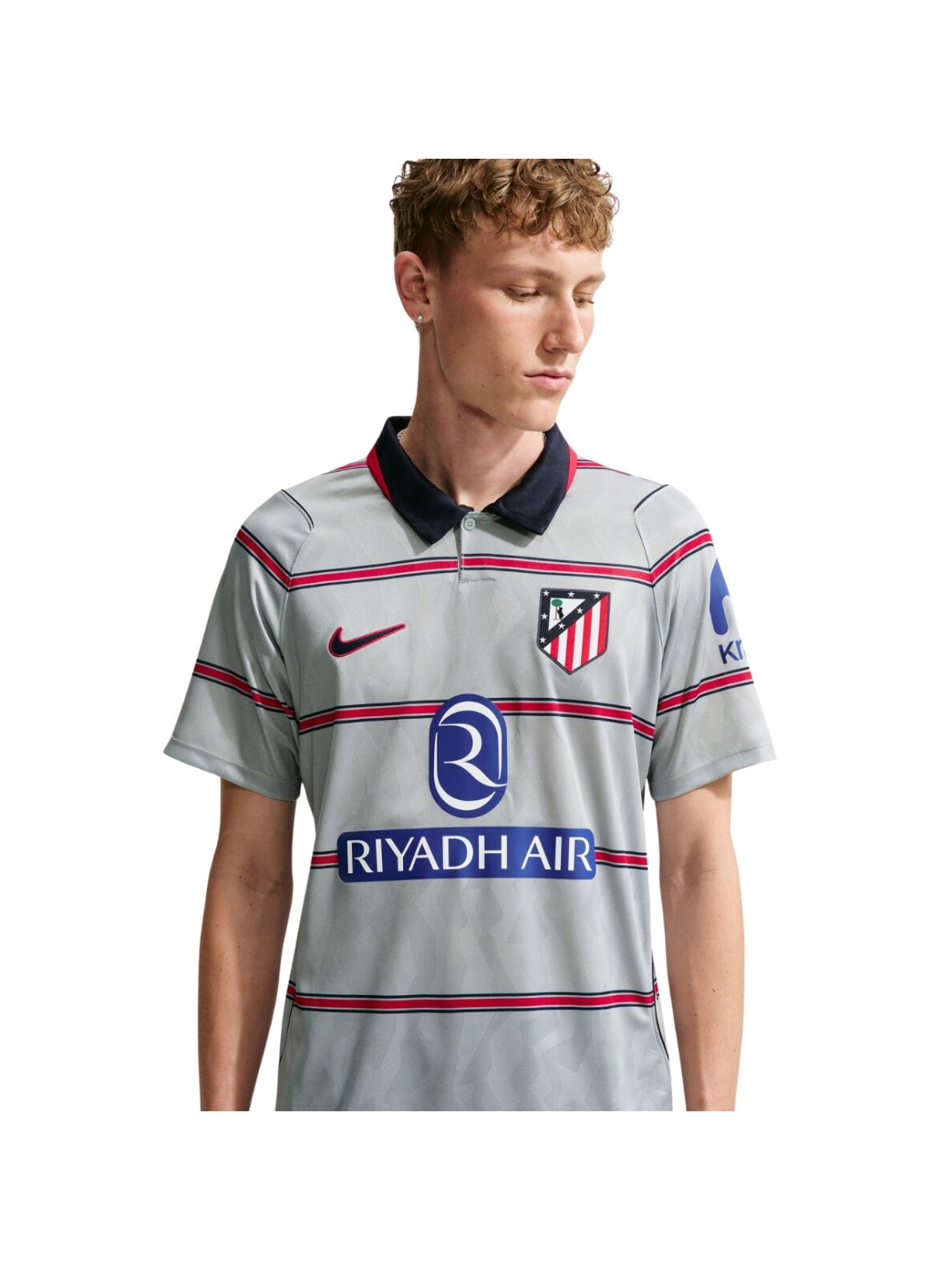 Nike vyriški marškinėliai Atlético Madrid Stadium 2026/27, pilki, II6650 087 4 Nike vyriški marškinėliai Atlético Madrid Stadium 2026/27, pilki, II6650 087 4