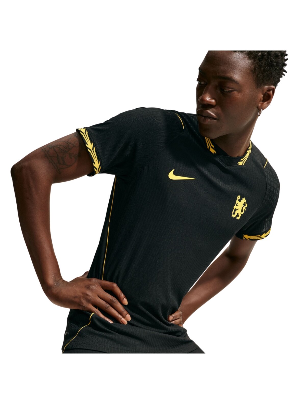 Nike Chelsea FC 2026/27 Match Away vyriški marškinėliai, juodi, II1798 011 4