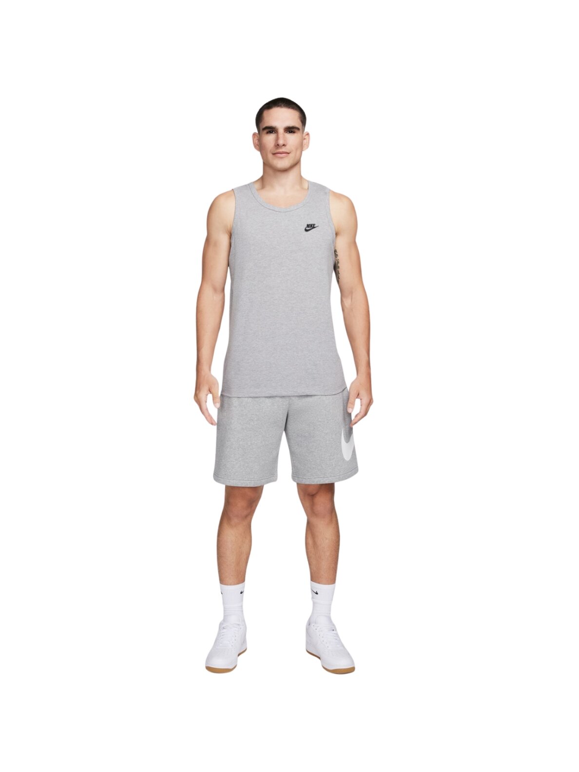 Vyriški Nike Club Tank marškinėliai pilki BQ1260 063 6 Vyriški Nike Club Tank marškinėliai pilki BQ1260 063 6
