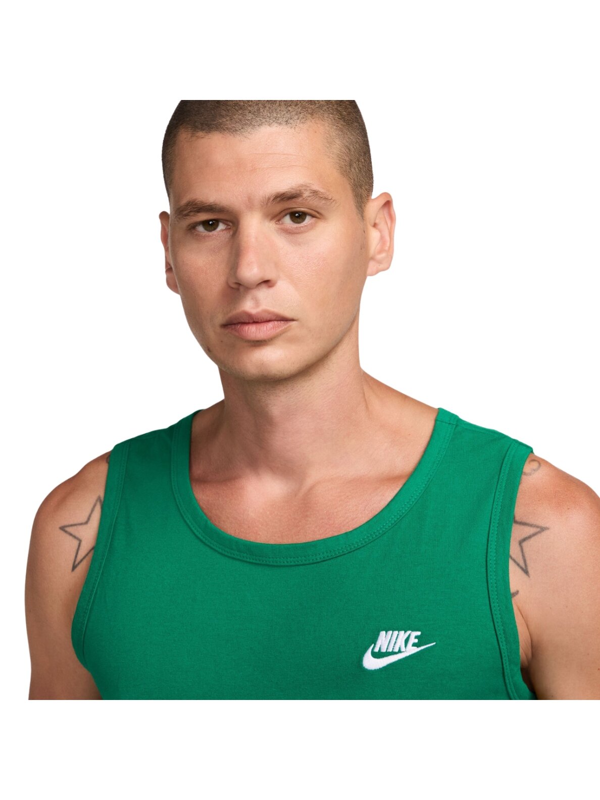 Vyriški Nike Club Tank marškinėliai, žali BQ1260 365 2 Vyriški Nike Club Tank marškinėliai, žali BQ1260 365 2