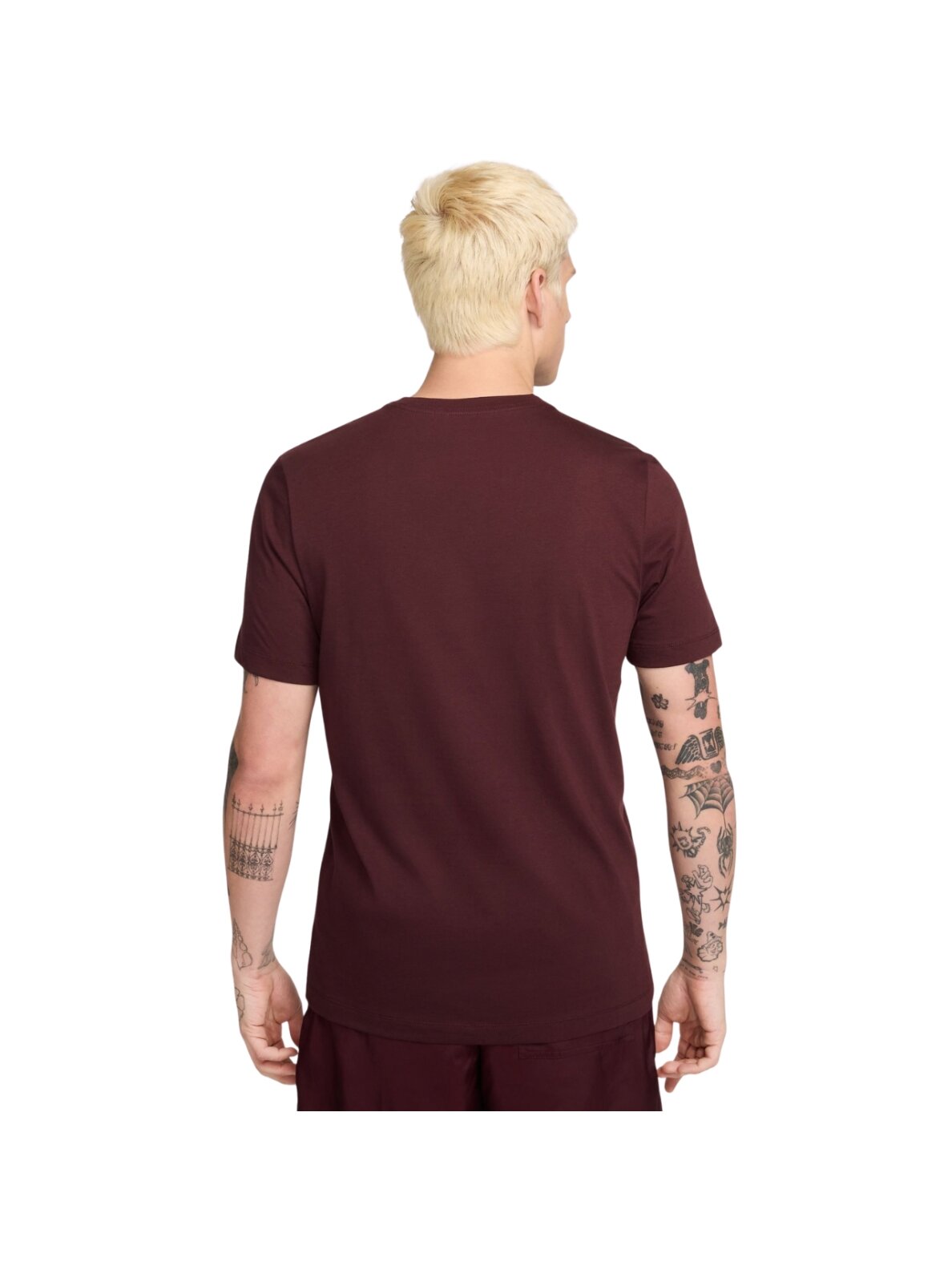 Nike vyriški marškinėliai Club Tee bordiniai AR4997 652 1 Nike vyriški marškinėliai Club Tee bordiniai AR4997 652 1