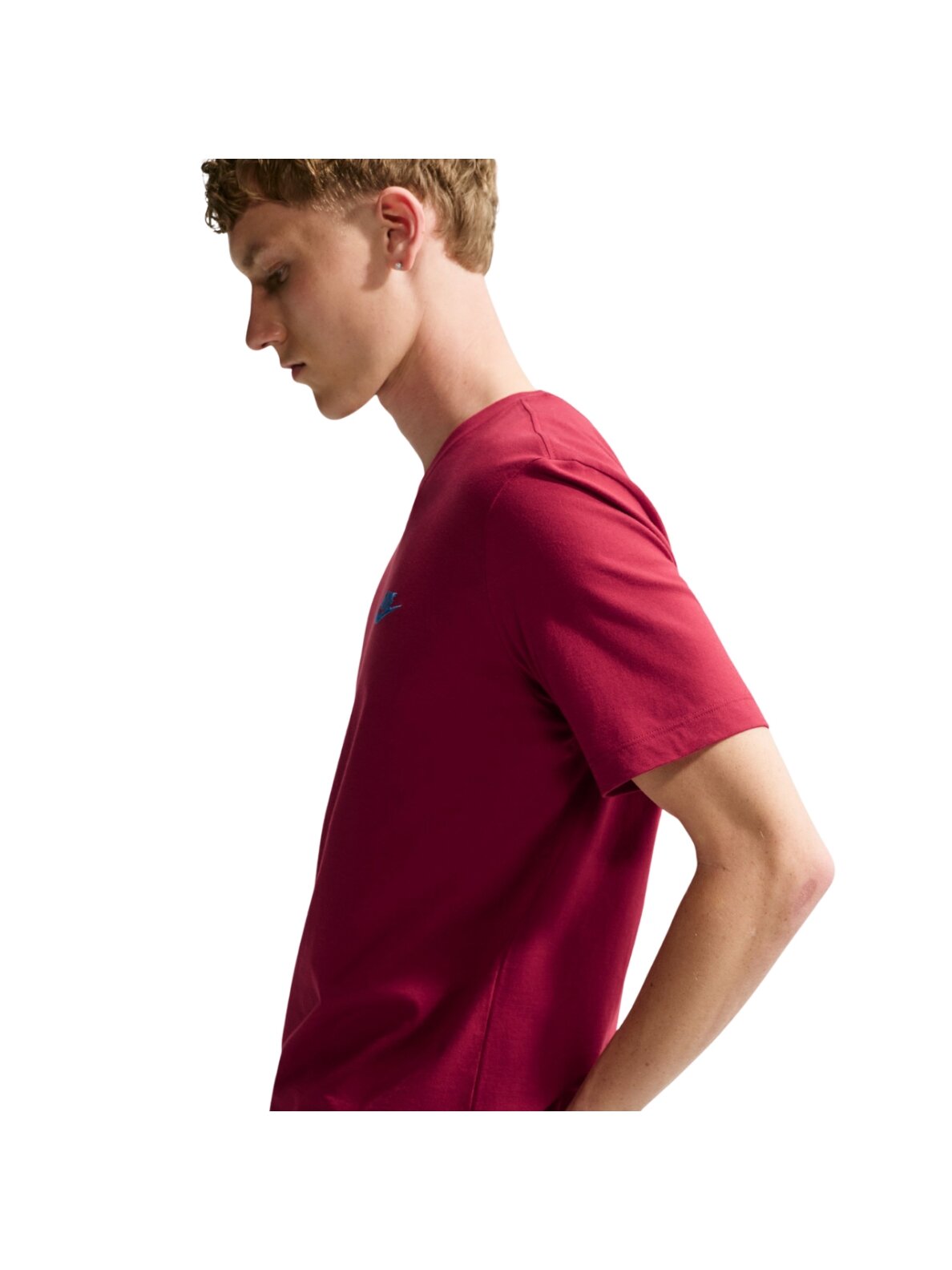 Vyriški marškinėliai Nike Club Tee raudoni AR4997 608 3