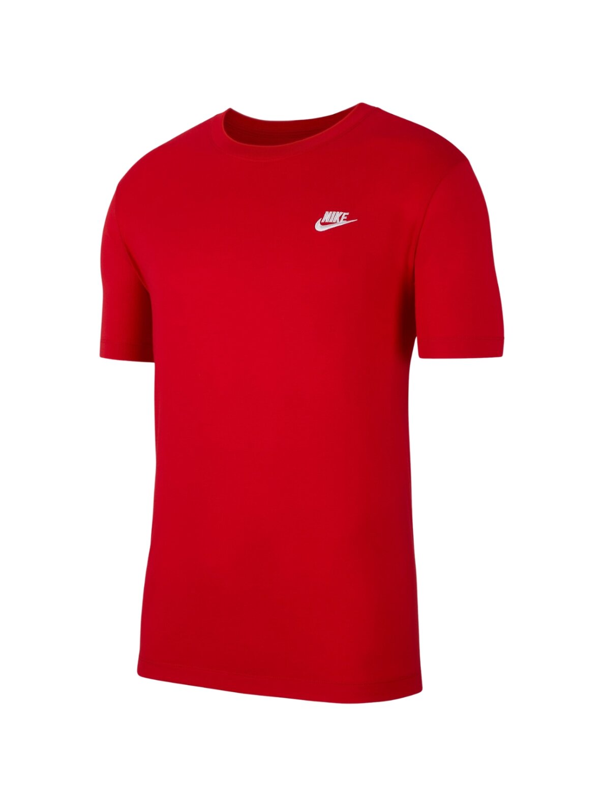 Nike vyriški marškinėliai Club Tee, raudoni AR4997 657 1 Nike vyriški marškinėliai Club Tee, raudoni AR4997 657 1