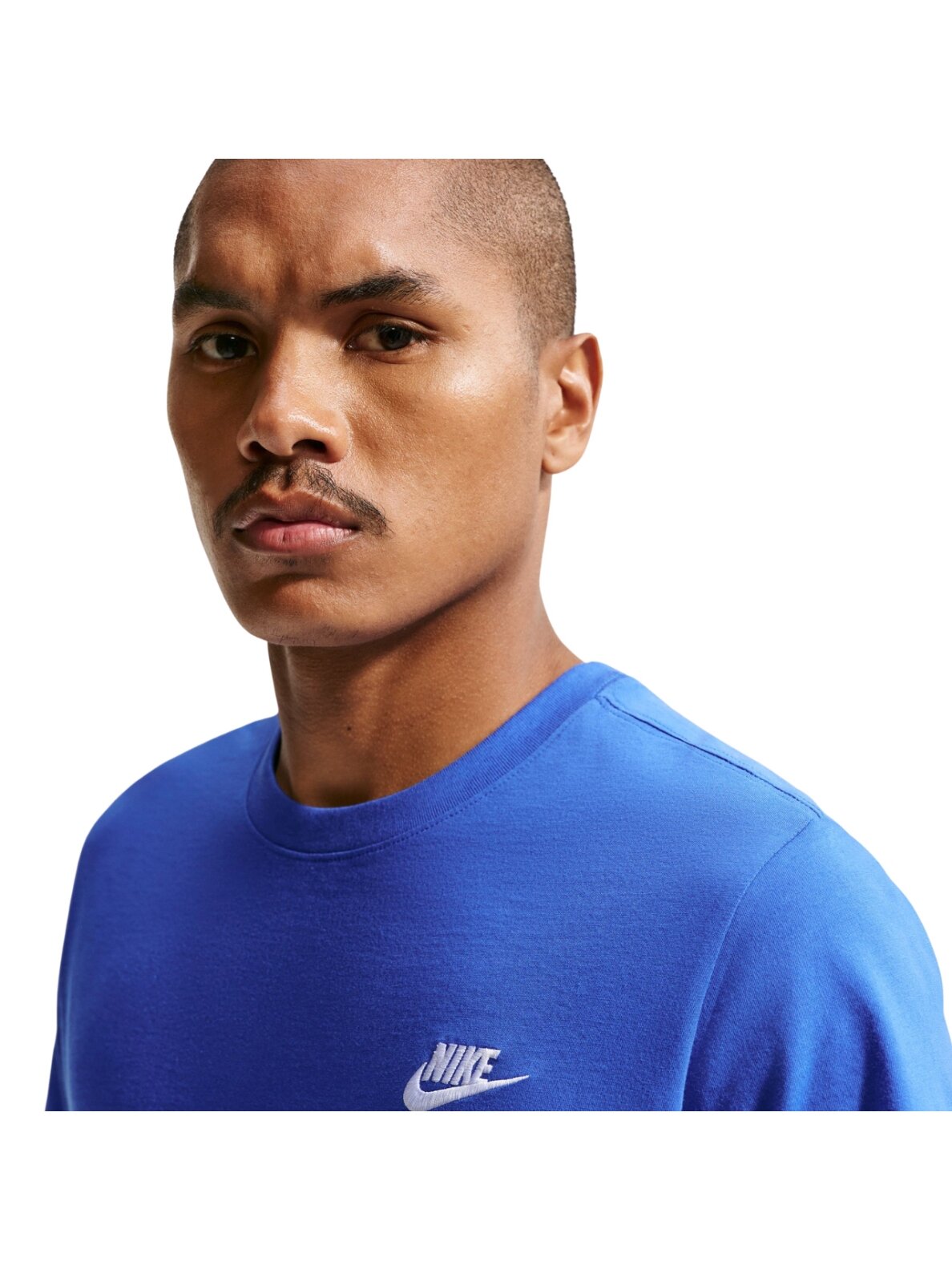 Vyriški Nike Club Tee mėlyni AR4997 480 3 Vyriški Nike Club Tee mėlyni AR4997 480 3
