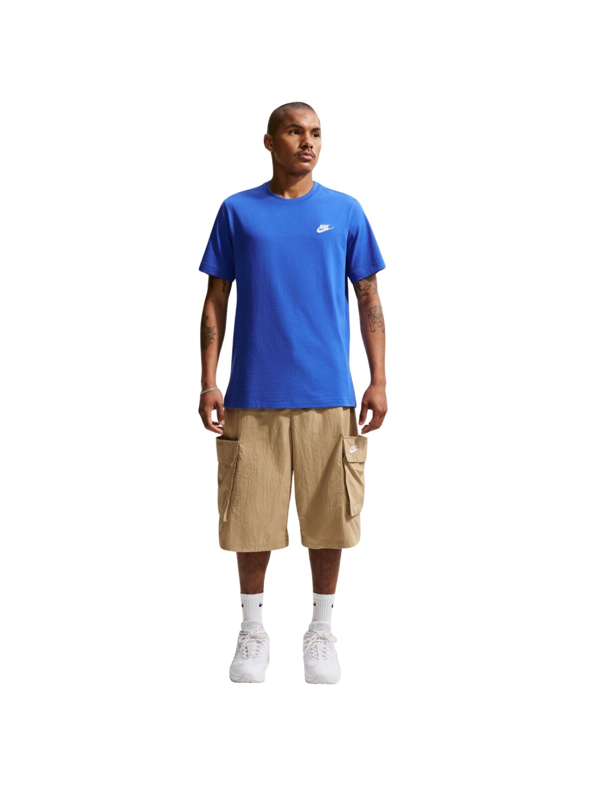 Vyriški Nike Club Tee mėlyni AR4997 480 7 Vyriški Nike Club Tee mėlyni AR4997 480 7