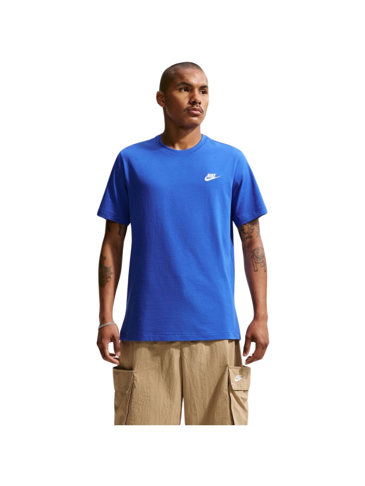 Vyriški Nike Club Tee mėlyni AR4997 480