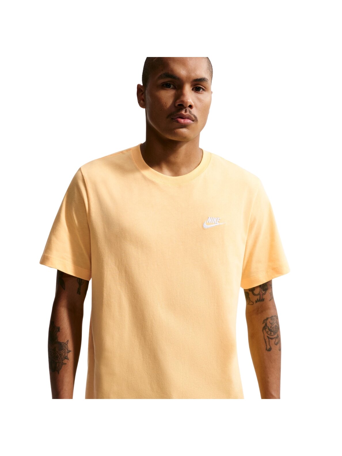 Vyriški Nike Club Tee oranžiniai AR4997 795 2 Vyriški Nike Club Tee oranžiniai AR4997 795 2