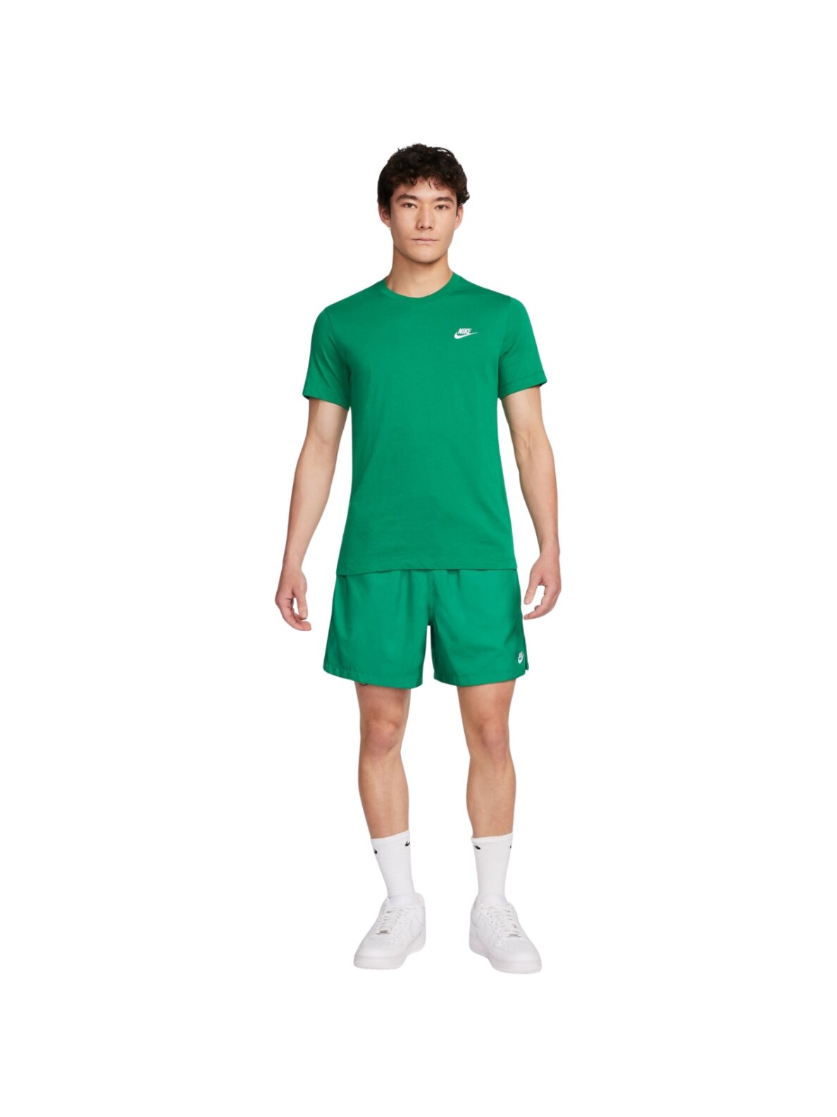 Vyriški Nike Club Tee, žalia AR4997 365 7 Vyriški Nike Club Tee, žalia AR4997 365 7