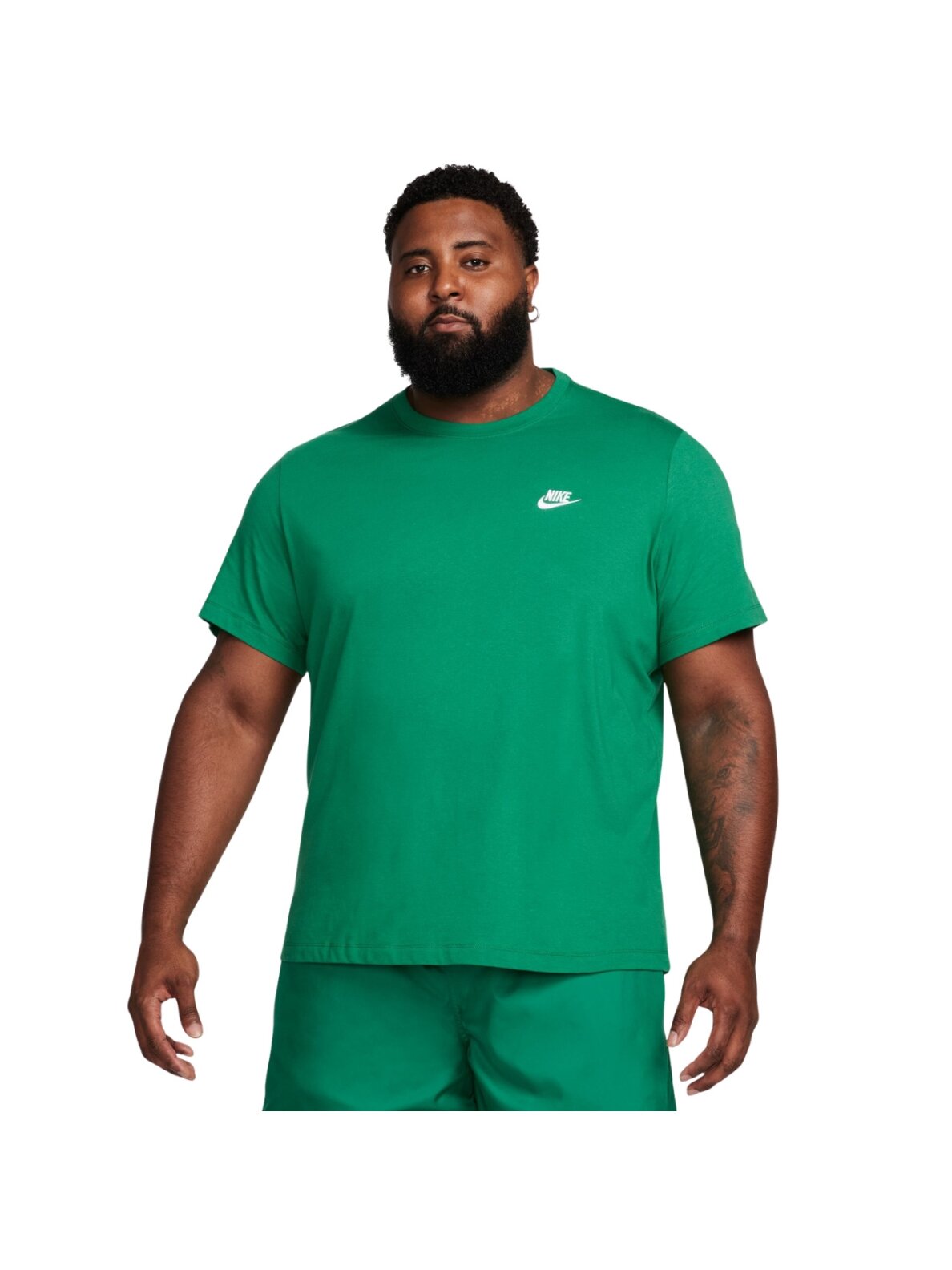 Vyriški Nike Club Tee, žalia AR4997 365 Vyriški Nike Club Tee, žalia AR4997 365