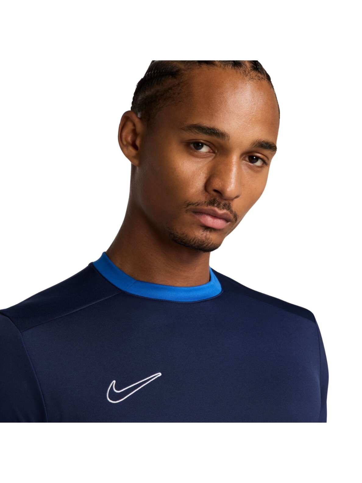 Nike Dri-FIT Academy SS Top vyrams tamsiai mėlyna FZ9754 410 2 Nike Dri-FIT Academy SS Top vyrams tamsiai mėlyna FZ9754 410 2