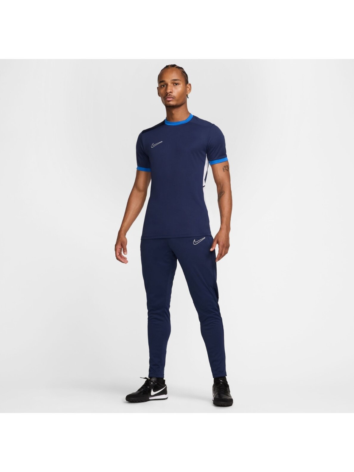 Nike Dri-FIT Academy SS Top vyrams tamsiai mėlyna FZ9754 410 5