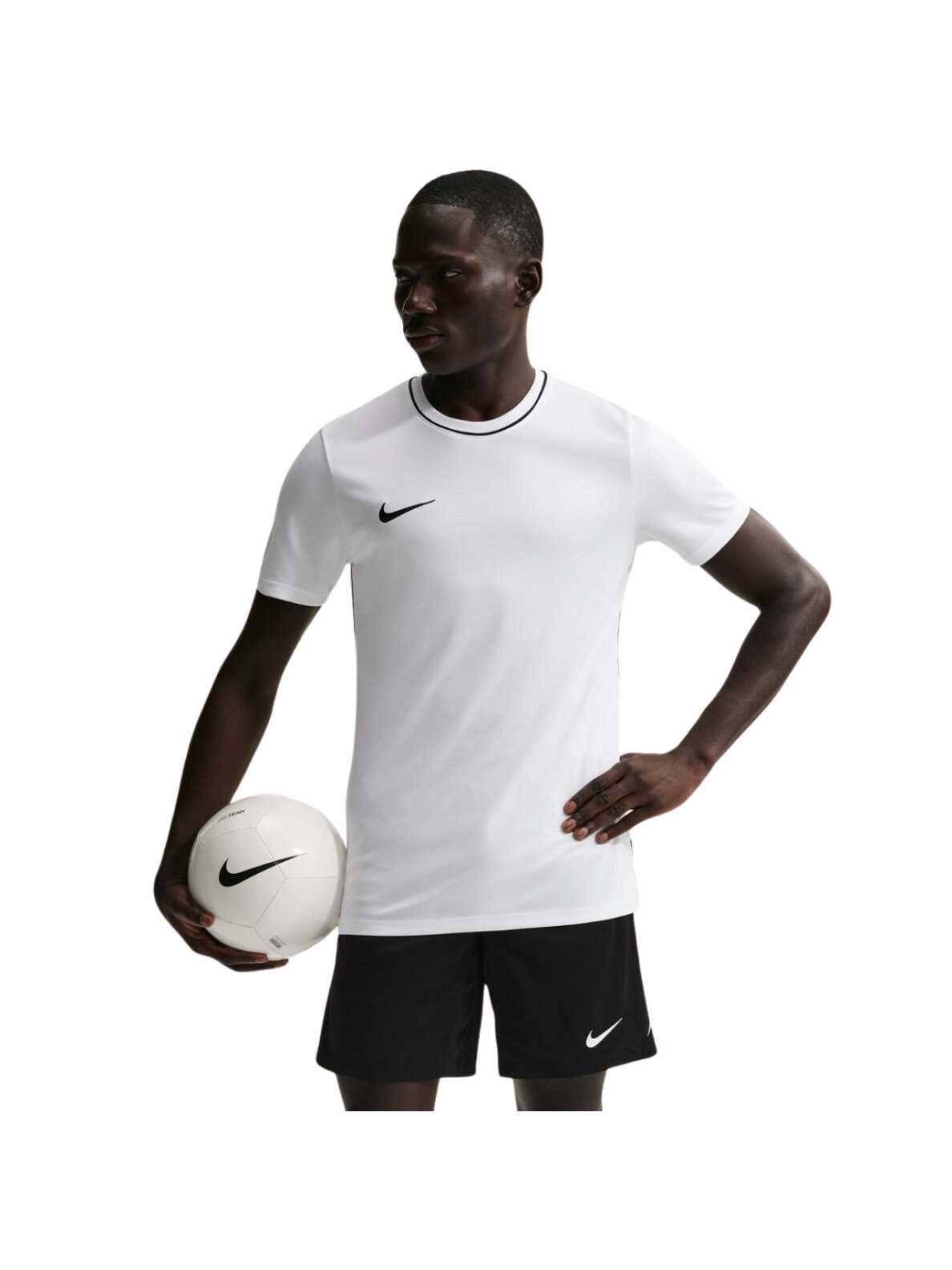 Nike Dri-Fit Park 26 SS Top vyrams balta HM7127 100 Nike Dri-Fit Park 26 SS Top vyrams balta HM7127 100