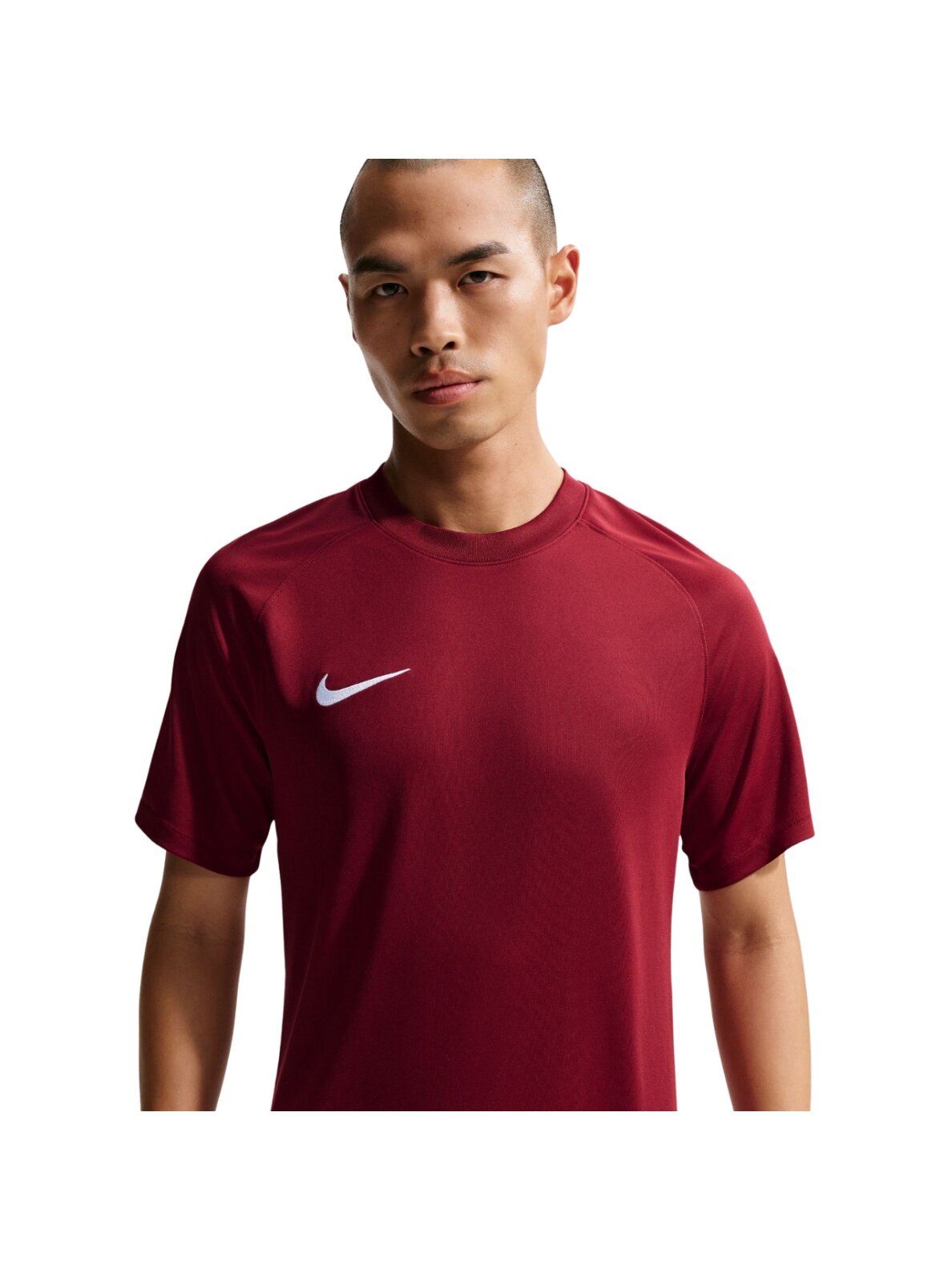Nike Dri-Fit Park VIII vyriška bordinė marškinėliai HV8173 677 2