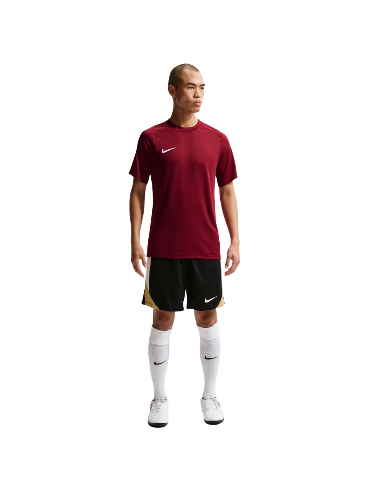 Nike Dri-Fit Park VIII vyriška bordinė marškinėliai HV8173 677 5