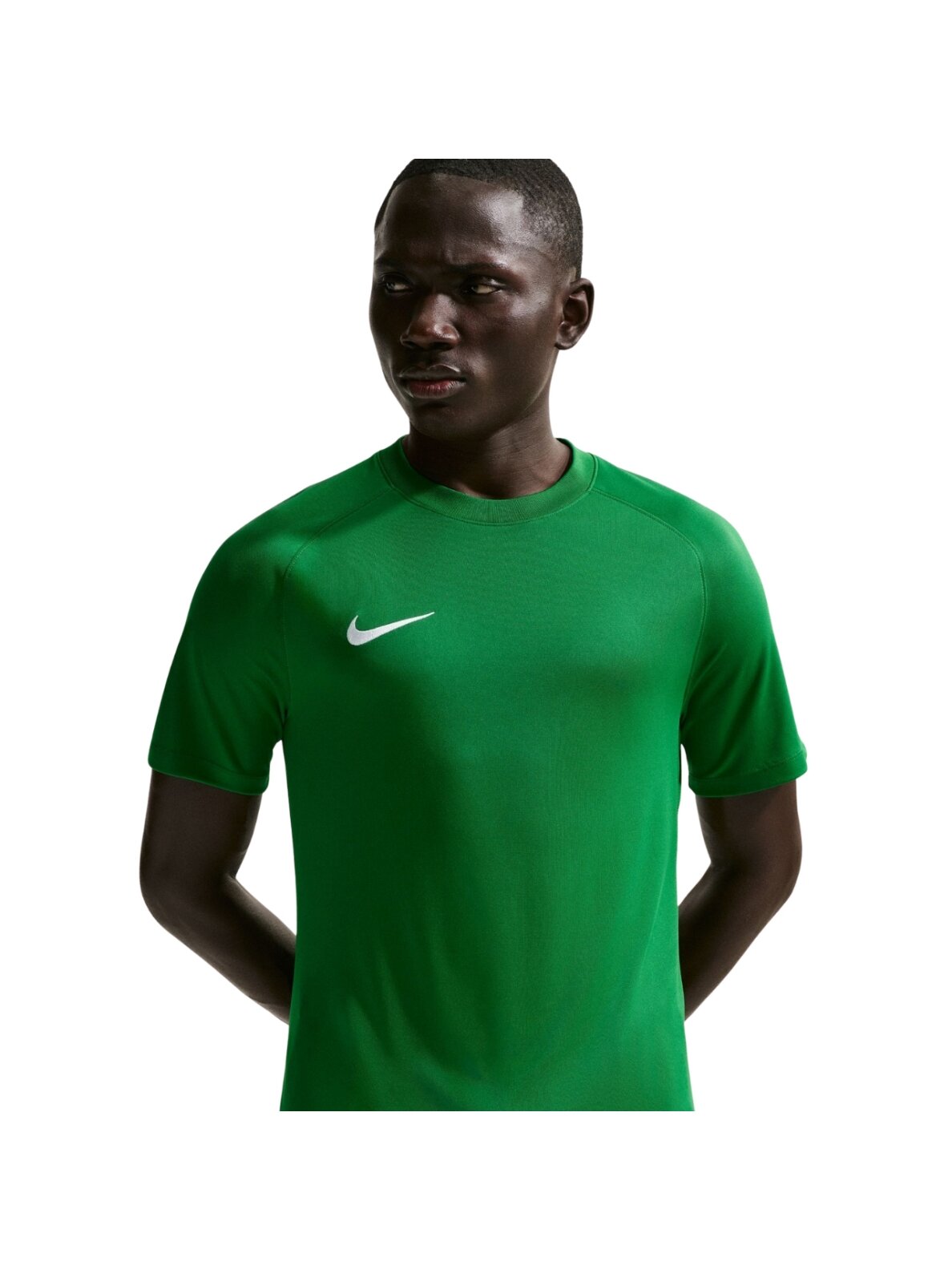 Nike Dri-Fit Park VIII vyrams žalia marškinėliai HV8173 302 2 Nike Dri-Fit Park VIII vyrams žalia marškinėliai HV8173 302 2