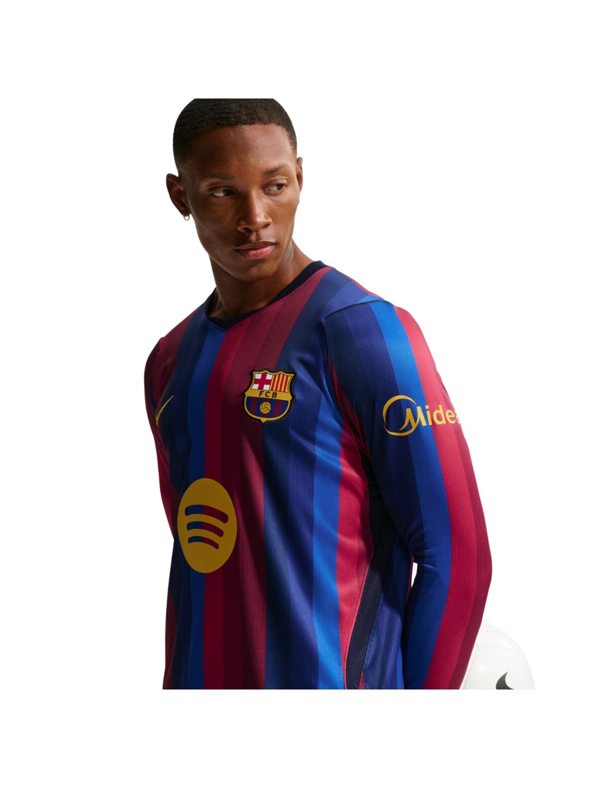 Nike FC Barcelona 2026/27 Stadium Home vyrų megztinis mėlynas ir raudonas IR0044 683 2