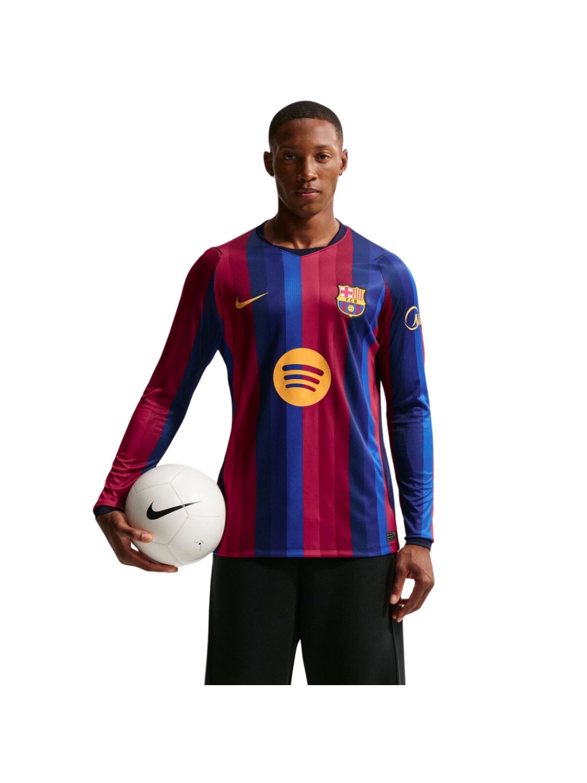 Nike FC Barcelona 2026/27 Stadium Home vyrų megztinis mėlynas ir raudonas IR0044 683