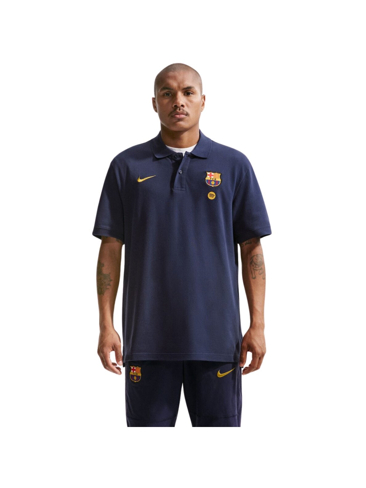 Nike FC Barcelona Club vyriški marškinėliai tamsiai mėlyni II7612 401