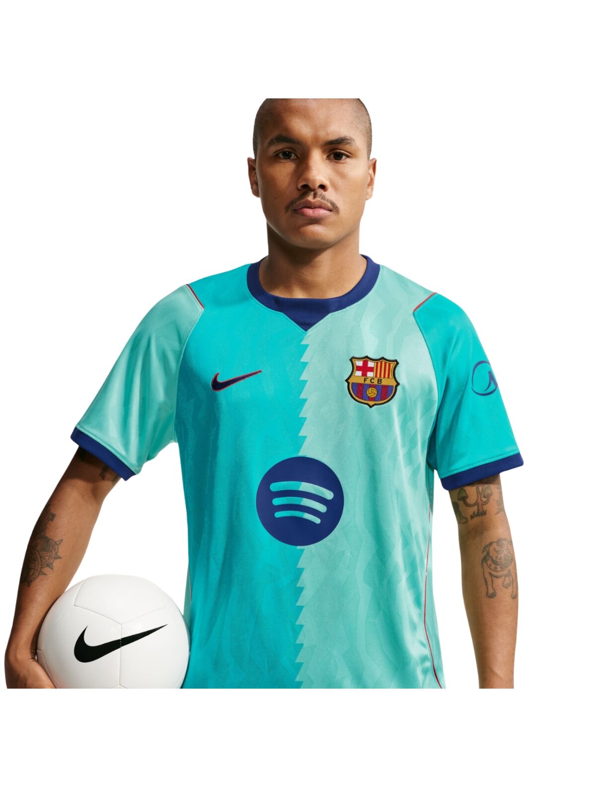 Nike vyriški marškinėliai FC Barcelona Stadium 2026/27, žali, II6652 301 4 Nike vyriški marškinėliai FC Barcelona Stadium 2026/27, žali, II6652 301 4