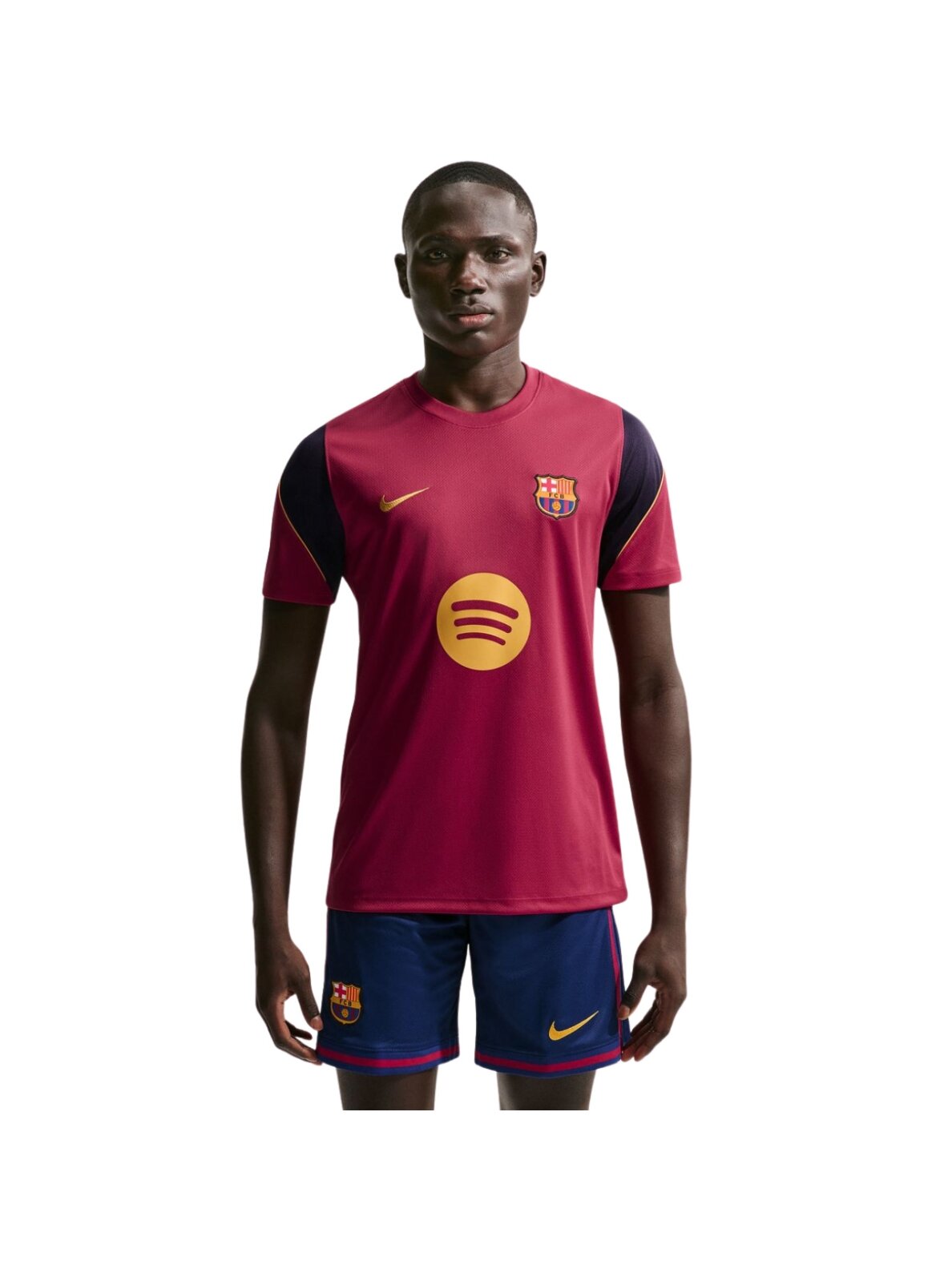 Nike FC Barcelona Strike vyriški bordo marškinėliai II2254 621 Nike FC Barcelona Strike vyriški bordo marškinėliai II2254 621