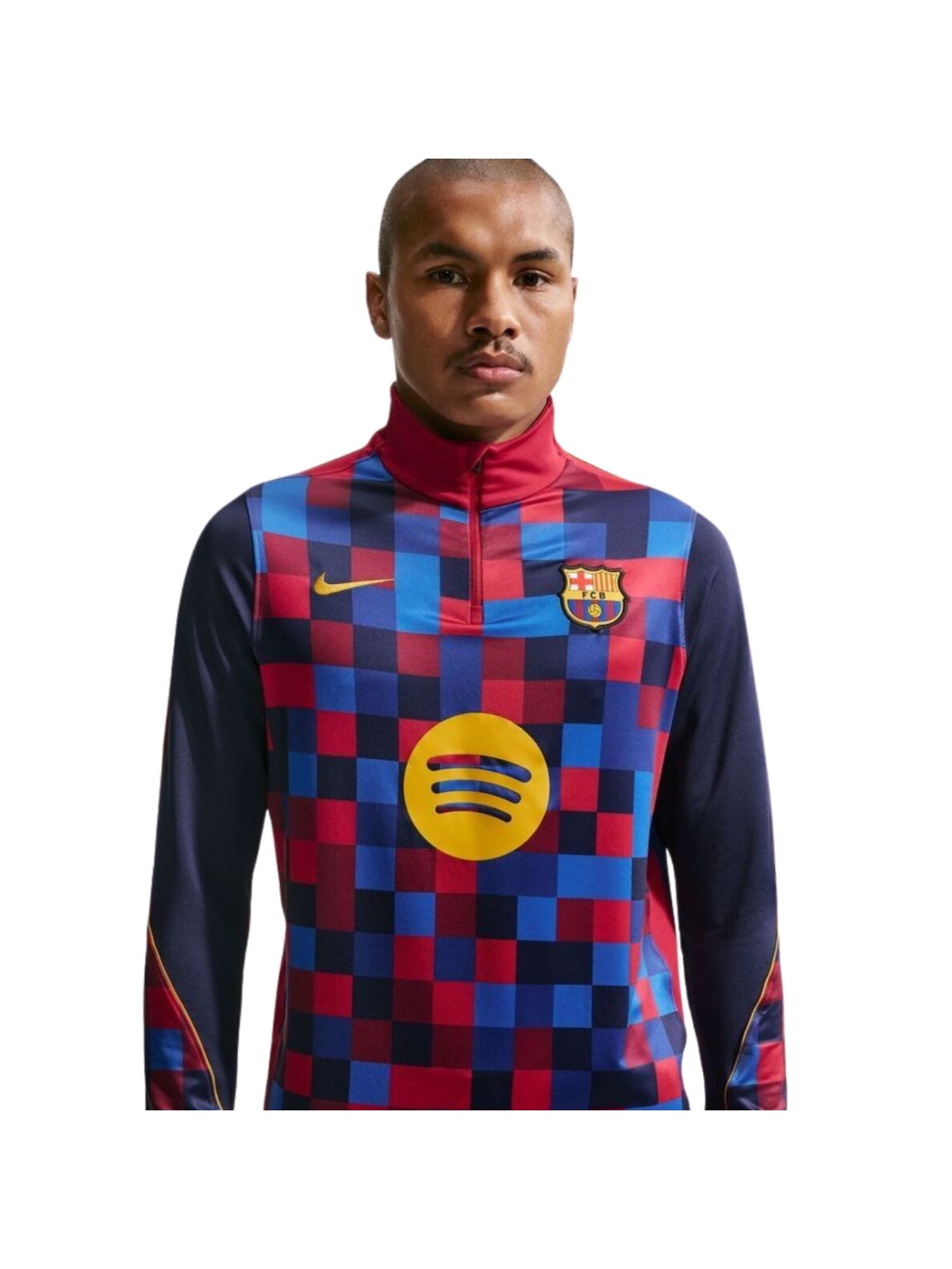 Nike FC Barcelona Strike Home vyriški marškinėliai mėlynos ir raudonos spalvos IQ1301 621 2 Nike FC Barcelona Strike Home vyriški marškinėliai mėlynos ir raudonos spalvos IQ1301 621 2