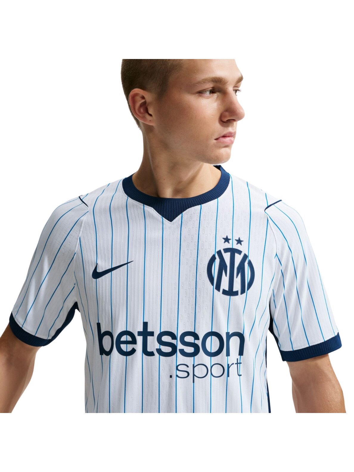 Nike Inter Milan Match 2026/27 vyriški marškinėliai balti ir mėlyni II1792 101 6