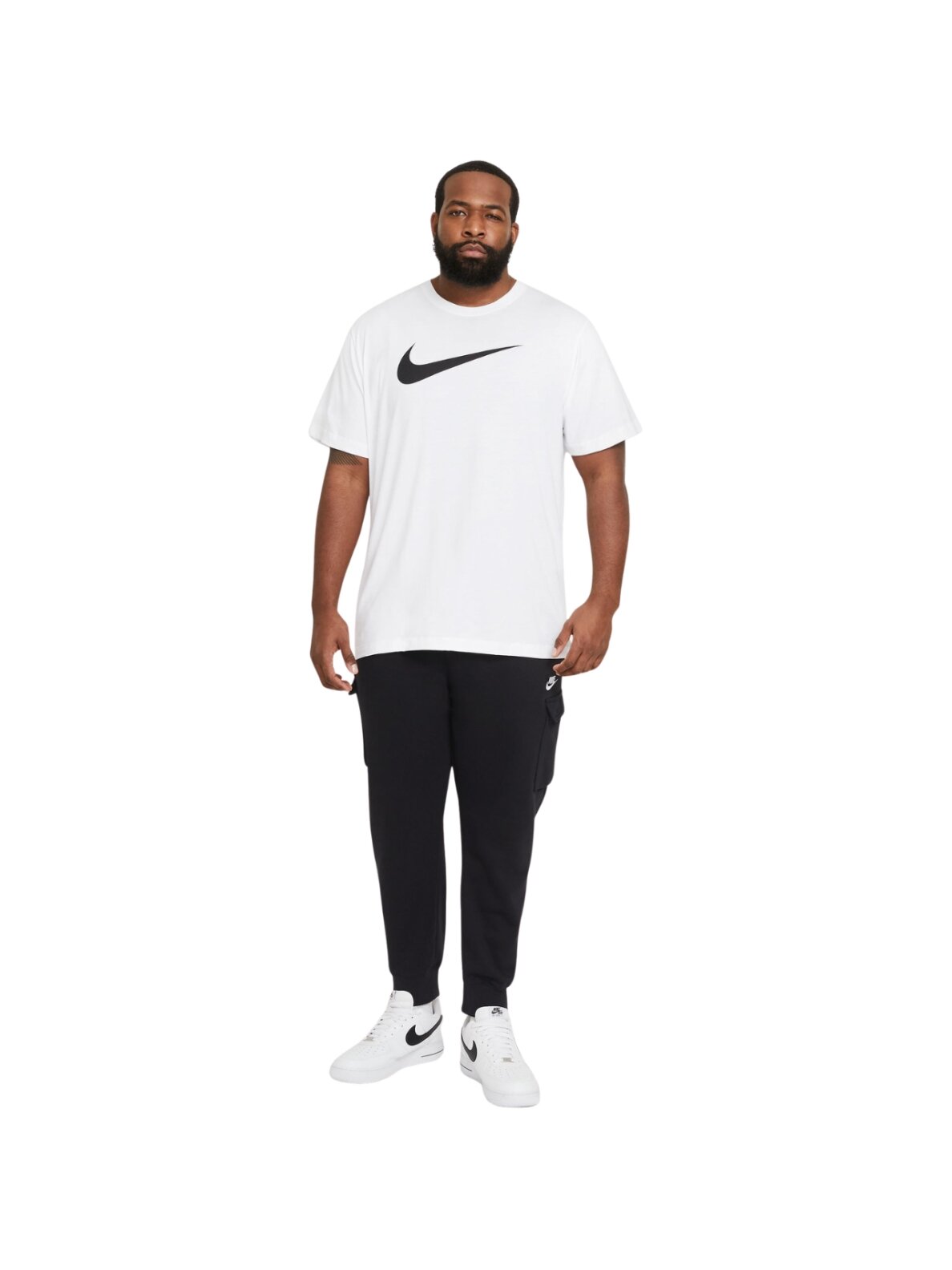 Nike Nsw Tee Icon Swoosh vyriški marškinėliai balti DC5094 100 6 Nike Nsw Tee Icon Swoosh vyriški marškinėliai balti DC5094 100 6