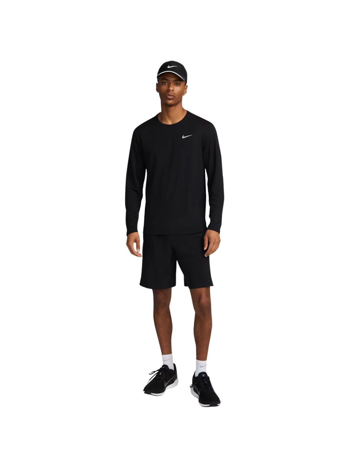 Nike Pro Dri-FIT Tight ilgomis rankovėmis vyriški marškinėliai juodi FB7070 010 5