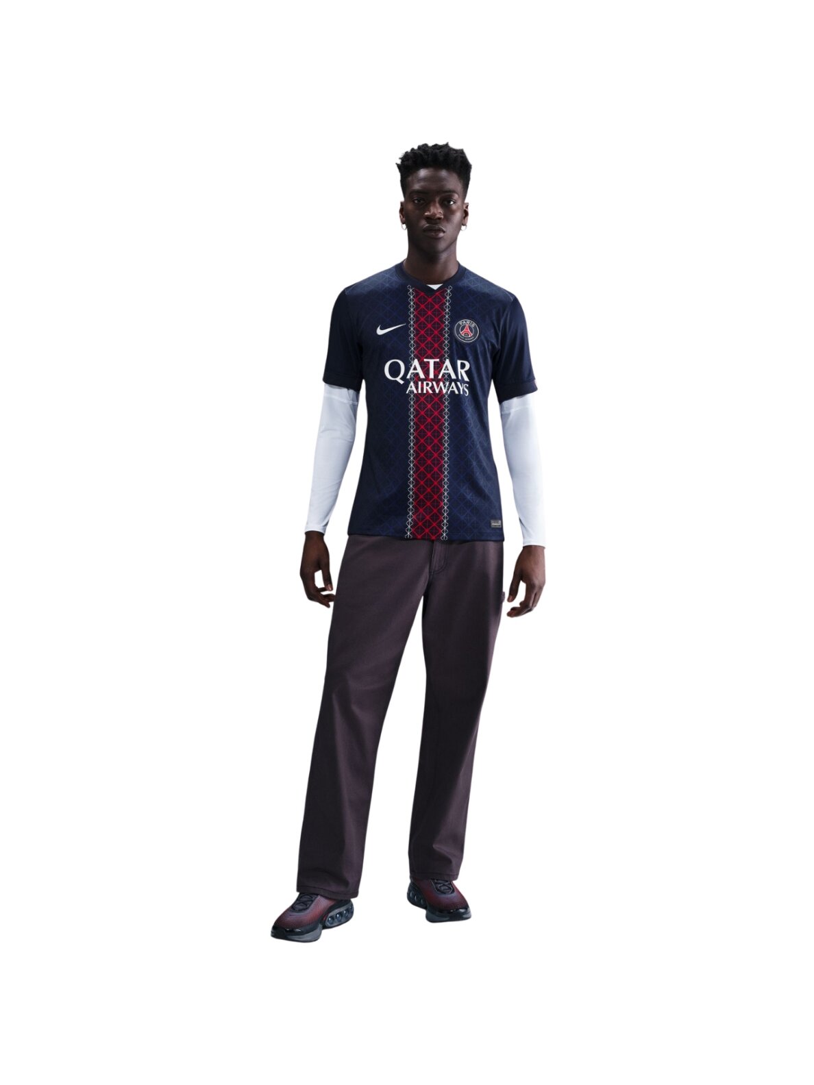 Nike PSG Dri-Fit Jersey SS Stadium Home vyrams tamsiai mėlyna HJ4593 411 7
