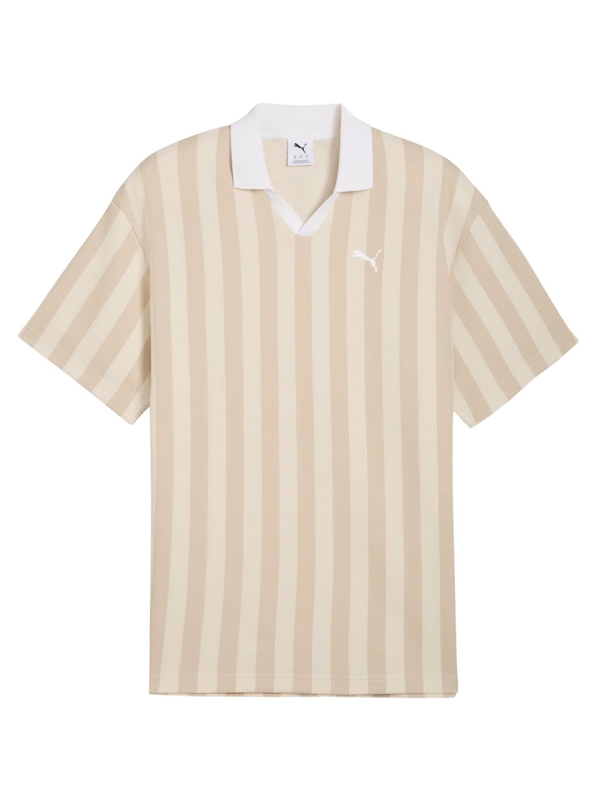 Puma Class Relaxed Pinnacle Polo vyriški marškinėliai smėlio spalvos 692069 87 1