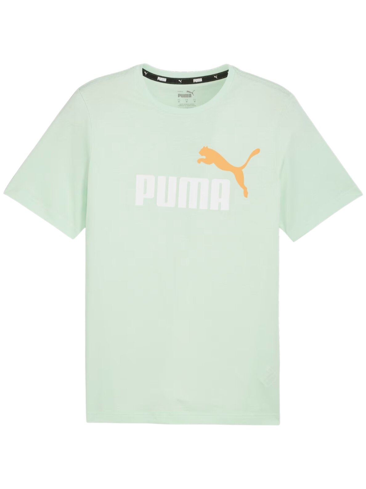 Puma ESS+ 2 Col Logo Tee vyriški marškinėliai mint 586759 88 1 Puma ESS+ 2 Col Logo Tee vyriški marškinėliai mint 586759 88 1