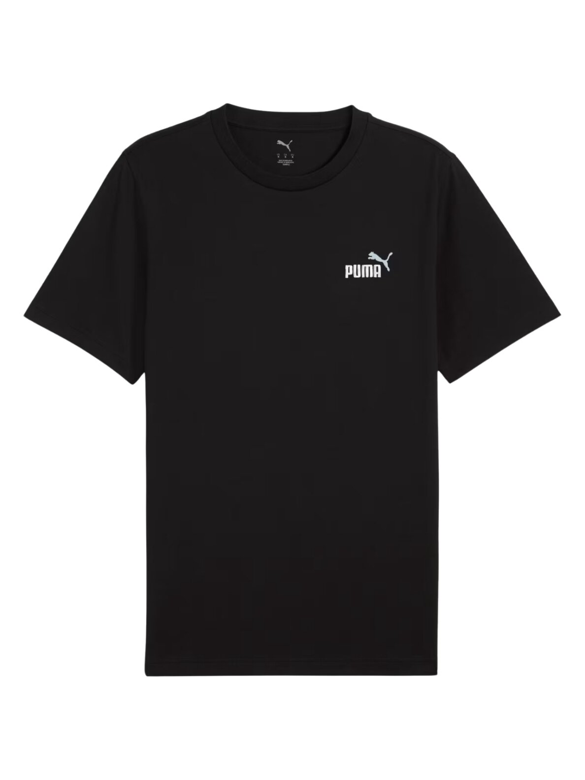 Puma vyriški marškinėliai Ess 2 Color Small No. 1 Logo Tee juodi 684717 01 Puma vyriški marškinėliai Ess 2 Color Small No. 1 Logo Tee juodi 684717 01