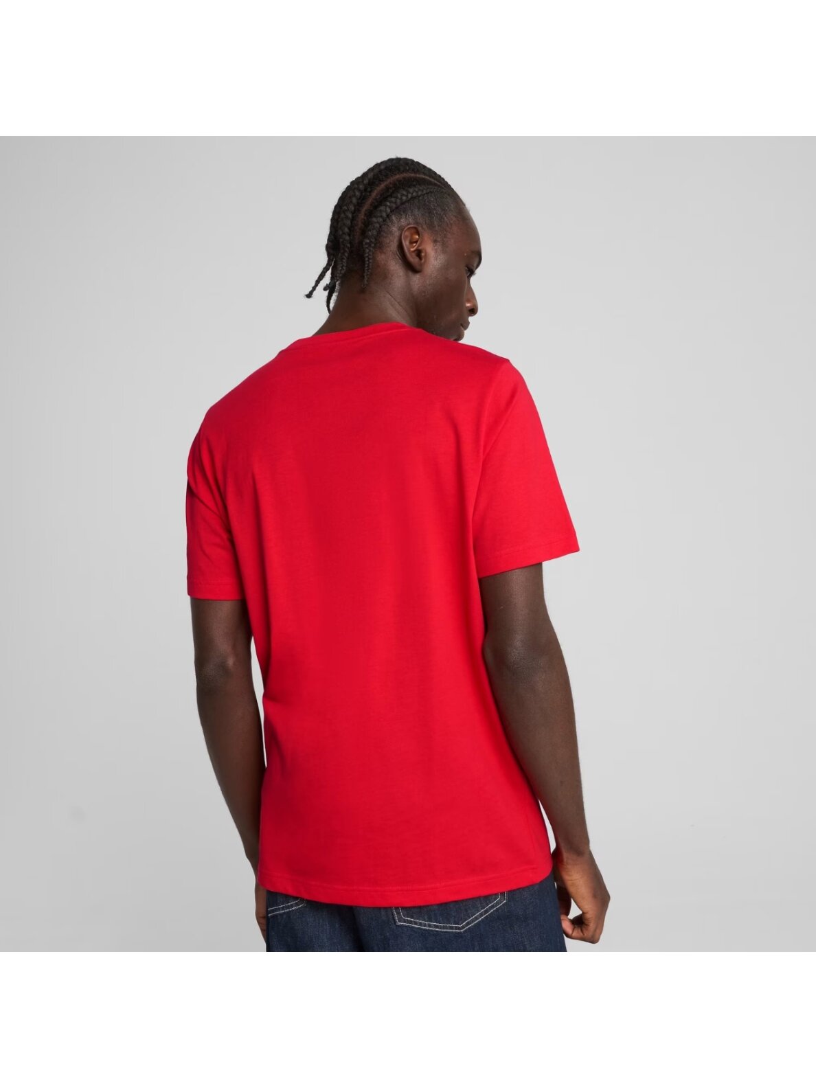 Puma Ess No.1 Logo Tee vyriška marškinėliai raudoni 682532 11 3 Puma Ess No.1 Logo Tee vyriška marškinėliai raudoni 682532 11 3