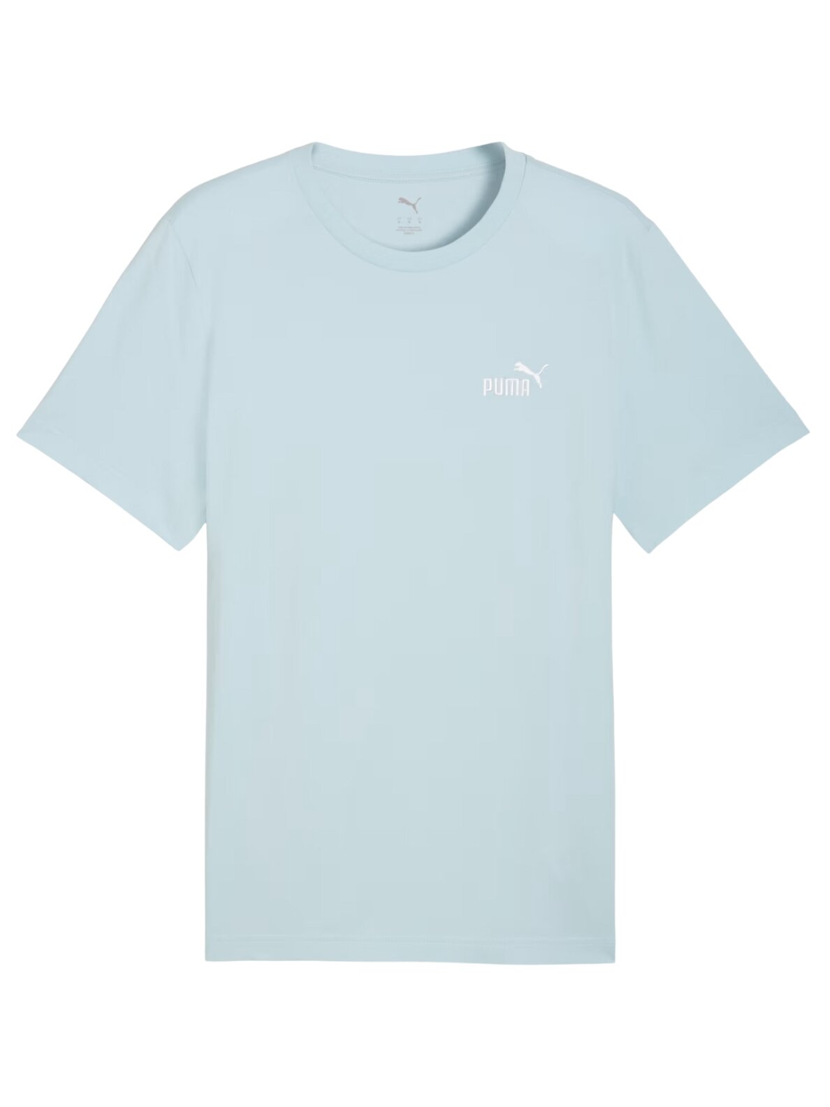 Puma ESS Small No.1 Logo Tee vyriška marškinėliai šviesiai mėlyni 682535 48 1 Puma ESS Small No.1 Logo Tee vyriška marškinėliai šviesiai mėlyni 682535 48 1