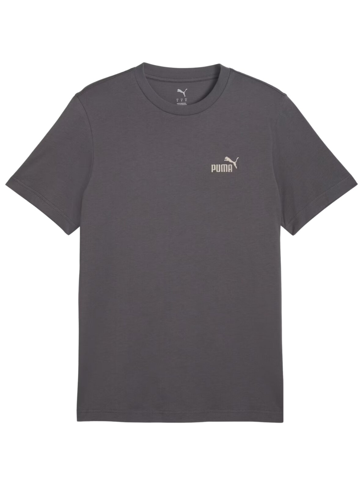 Vyriški marškinėliai Puma ESS Small No.1 Logo Tee pilka 682535 77 Vyriški marškinėliai Puma ESS Small No.1 Logo Tee pilka 682535 77