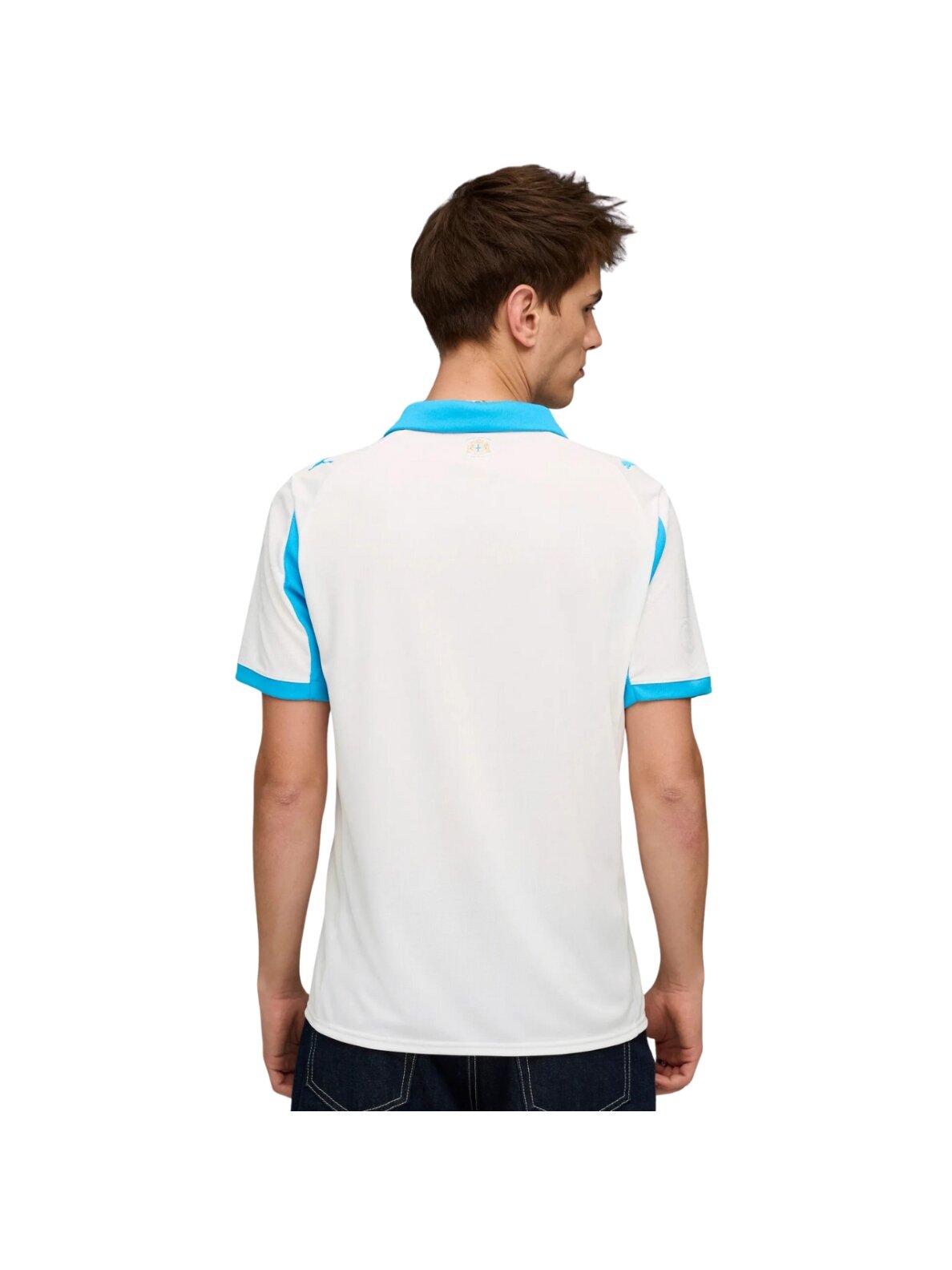 Puma Olympique Marsylia Home Jersey Replica vyriška balta 779801 01 3