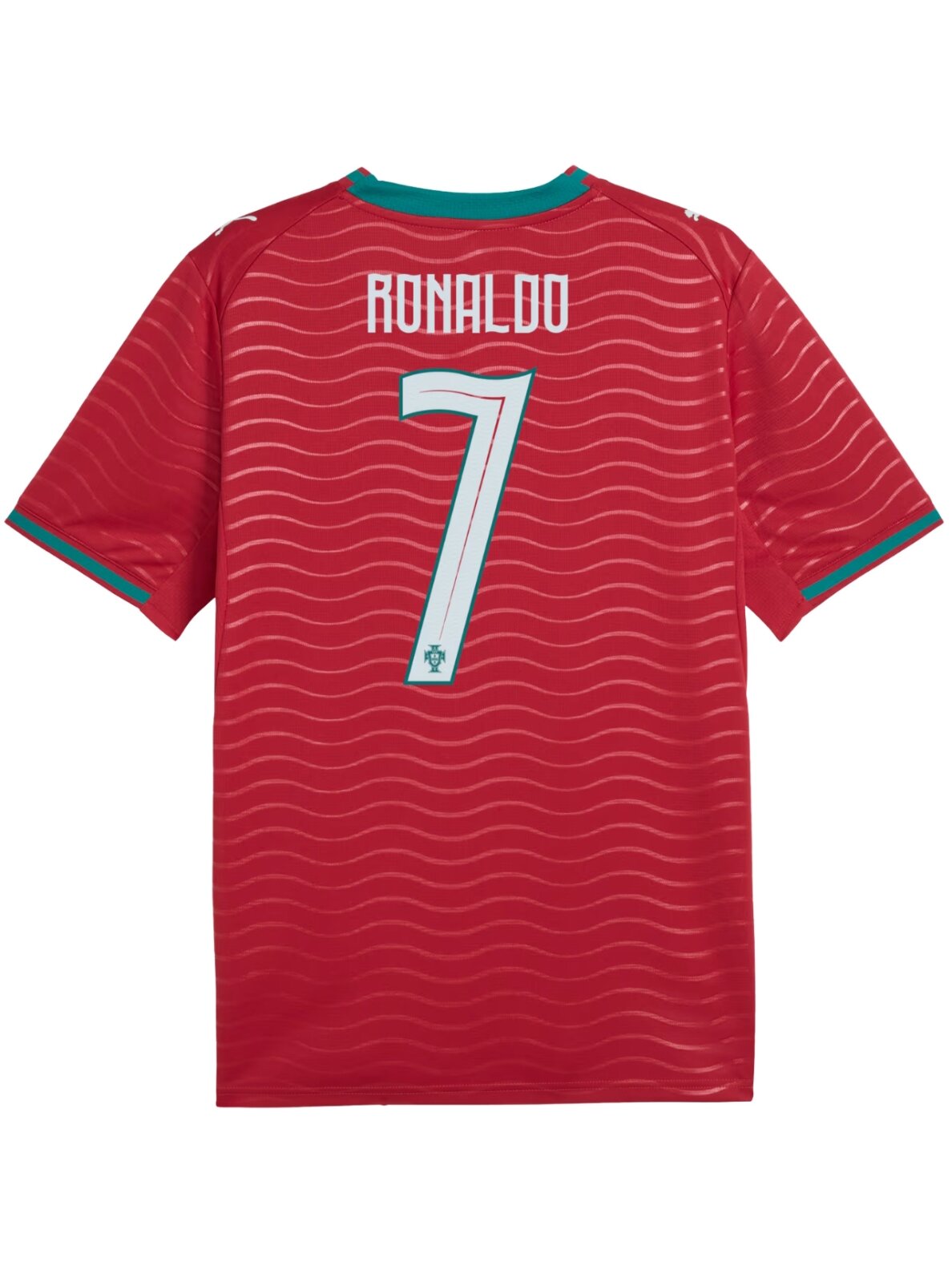 Puma vyriška Portugalija FPF Home Jersey Replica marškinėliai raudoni 788141 77 2