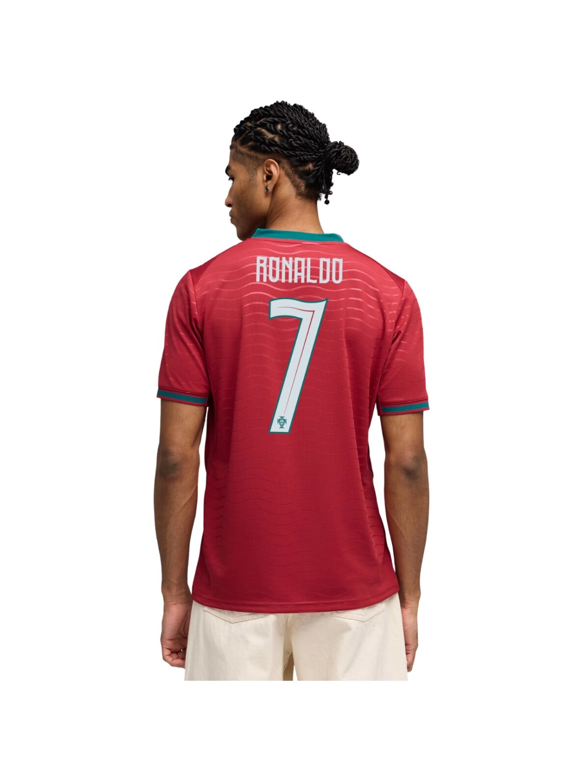 Puma vyriška Portugalija FPF Home Jersey Replica marškinėliai raudoni 788141 77 3 Puma vyriška Portugalija FPF Home Jersey Replica marškinėliai raudoni 788141 77 3