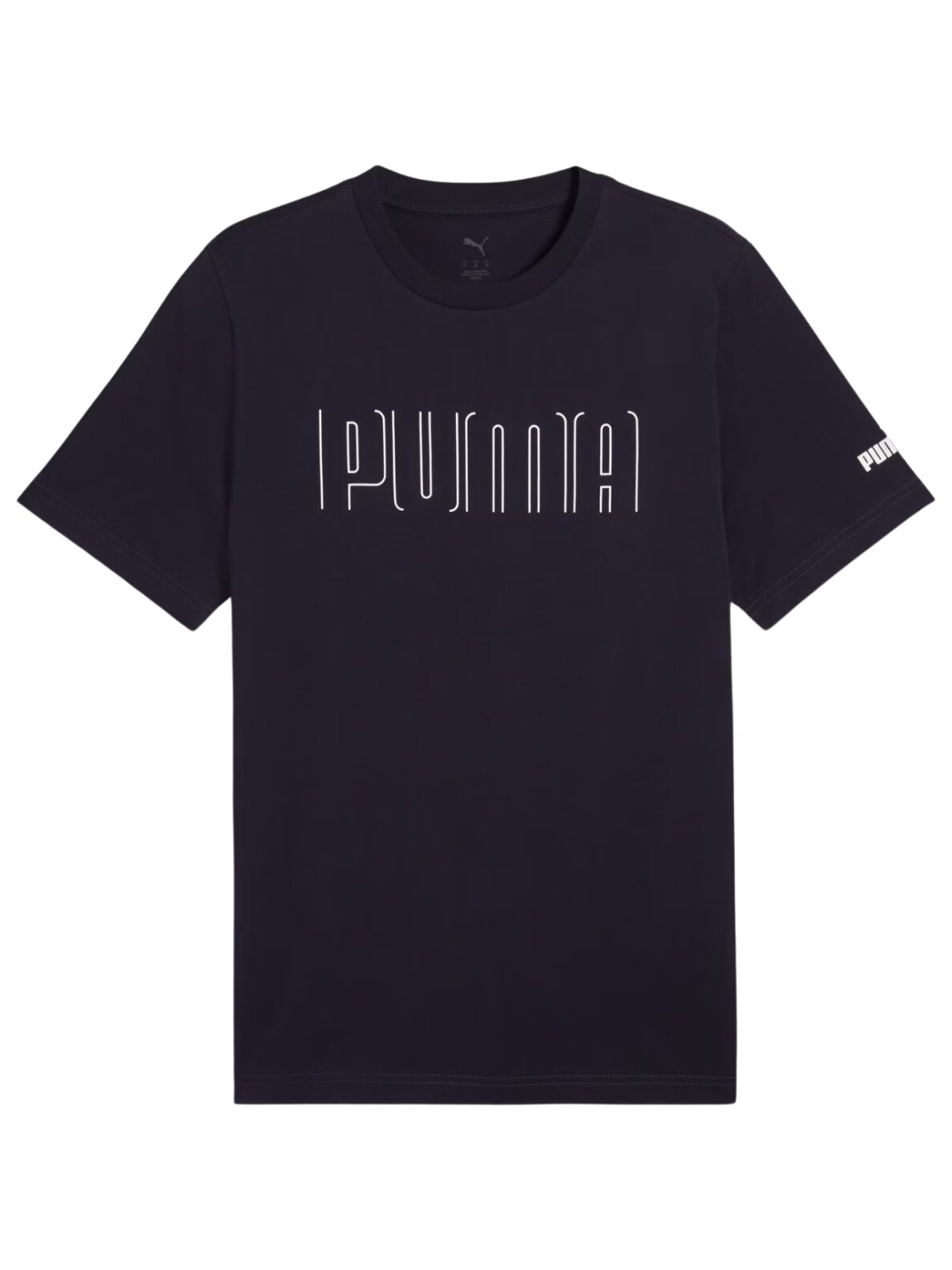 Puma Sport Graphic Tee marškinėliai vyrams tamsiai mėlyni 684617 16 1