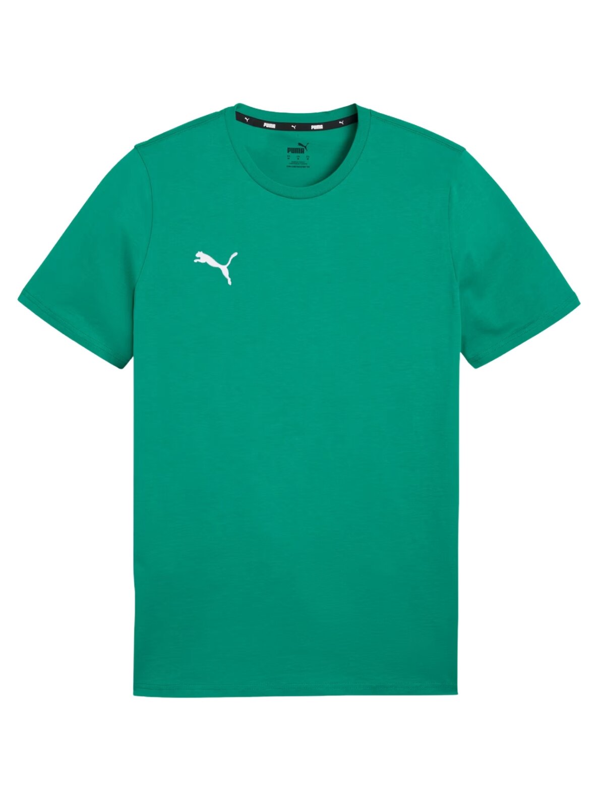 Puma Team Goal Casuals Tee vyriška marškiniai žali 658615 05