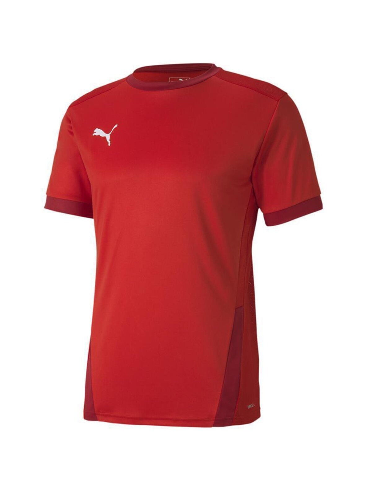 Puma teamGOAL 23 Jersey vyriški marškinėliai raudoni 704171 01 Puma teamGOAL 23 Jersey vyriški marškinėliai raudoni 704171 01