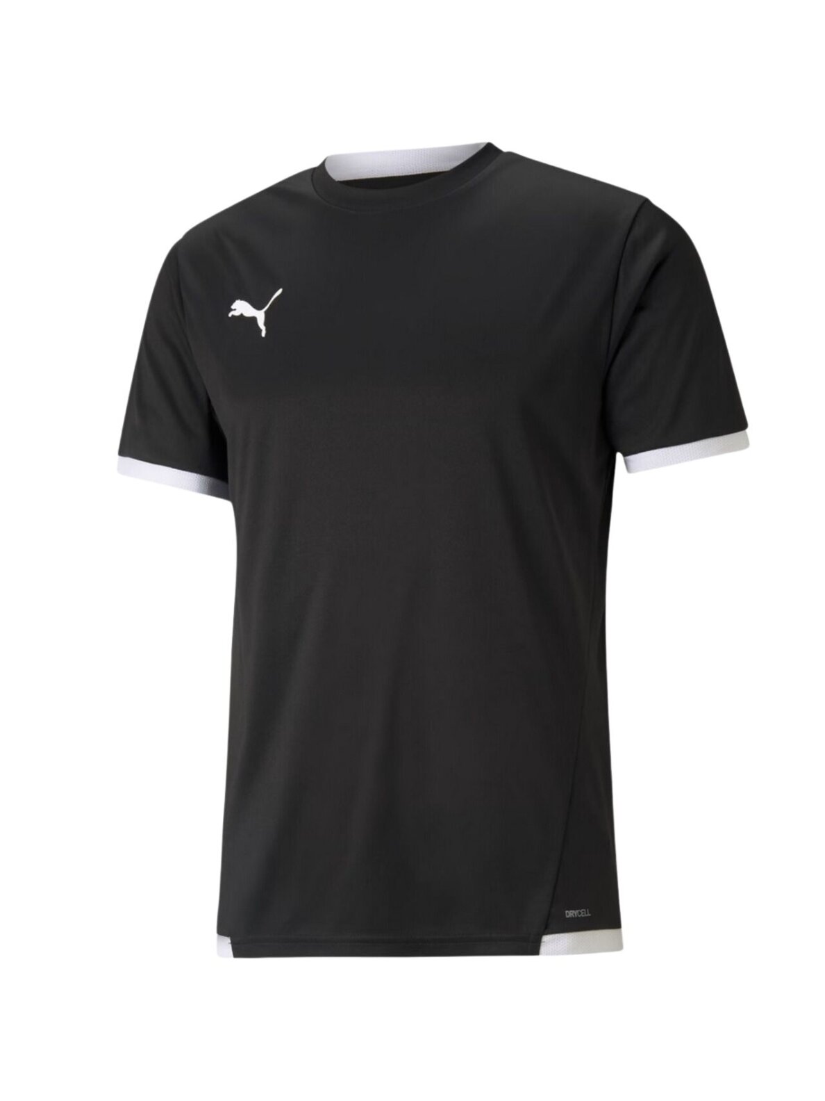 Puma teamLIGA Jersey vyriški marškinėliai juodi 704917 03 Puma teamLIGA Jersey vyriški marškinėliai juodi 704917 03