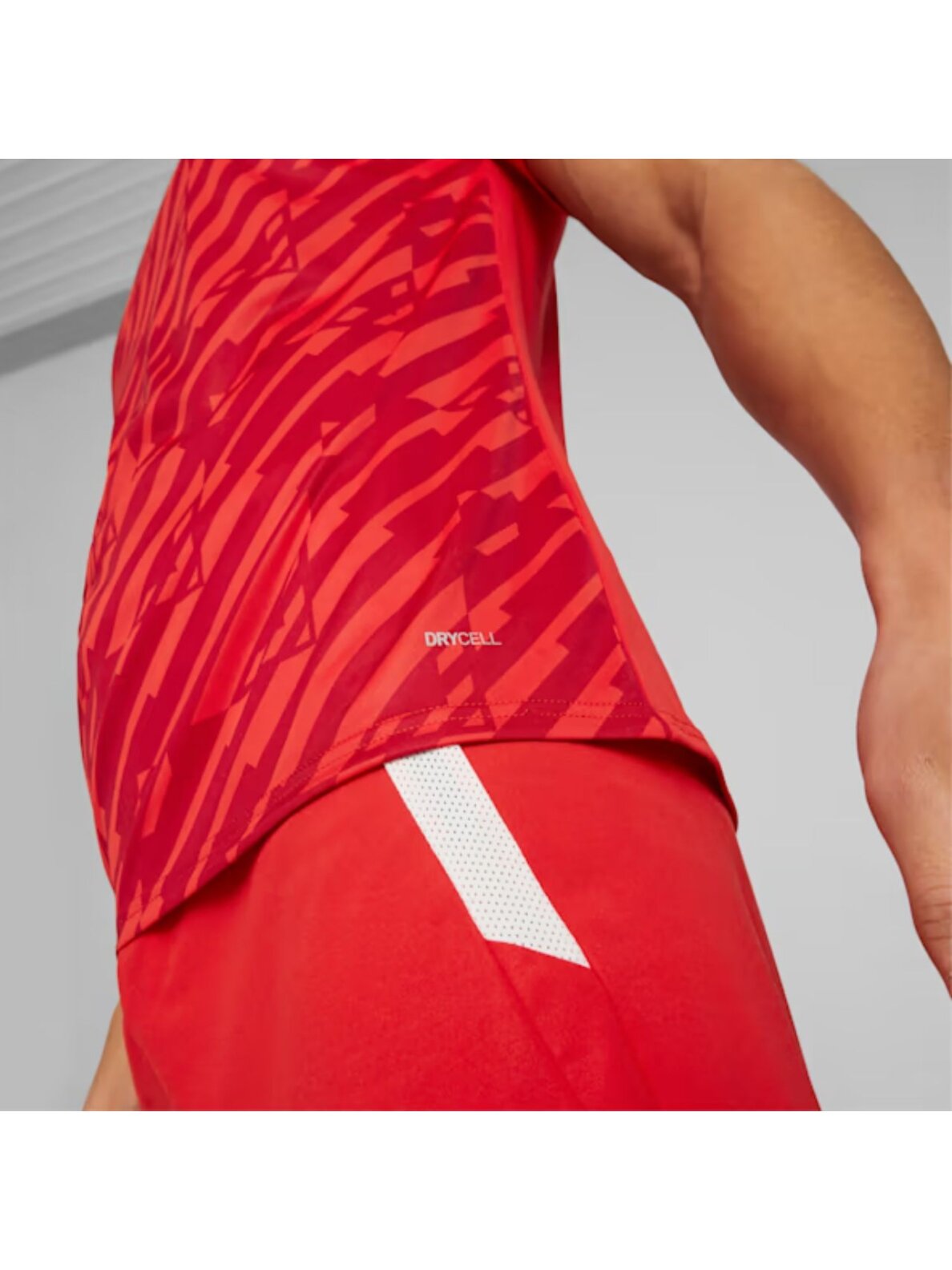 Puma teamULTIMATE vyriški marškinėliai raudoni 705371 01 4 Puma teamULTIMATE vyriški marškinėliai raudoni 705371 01 4